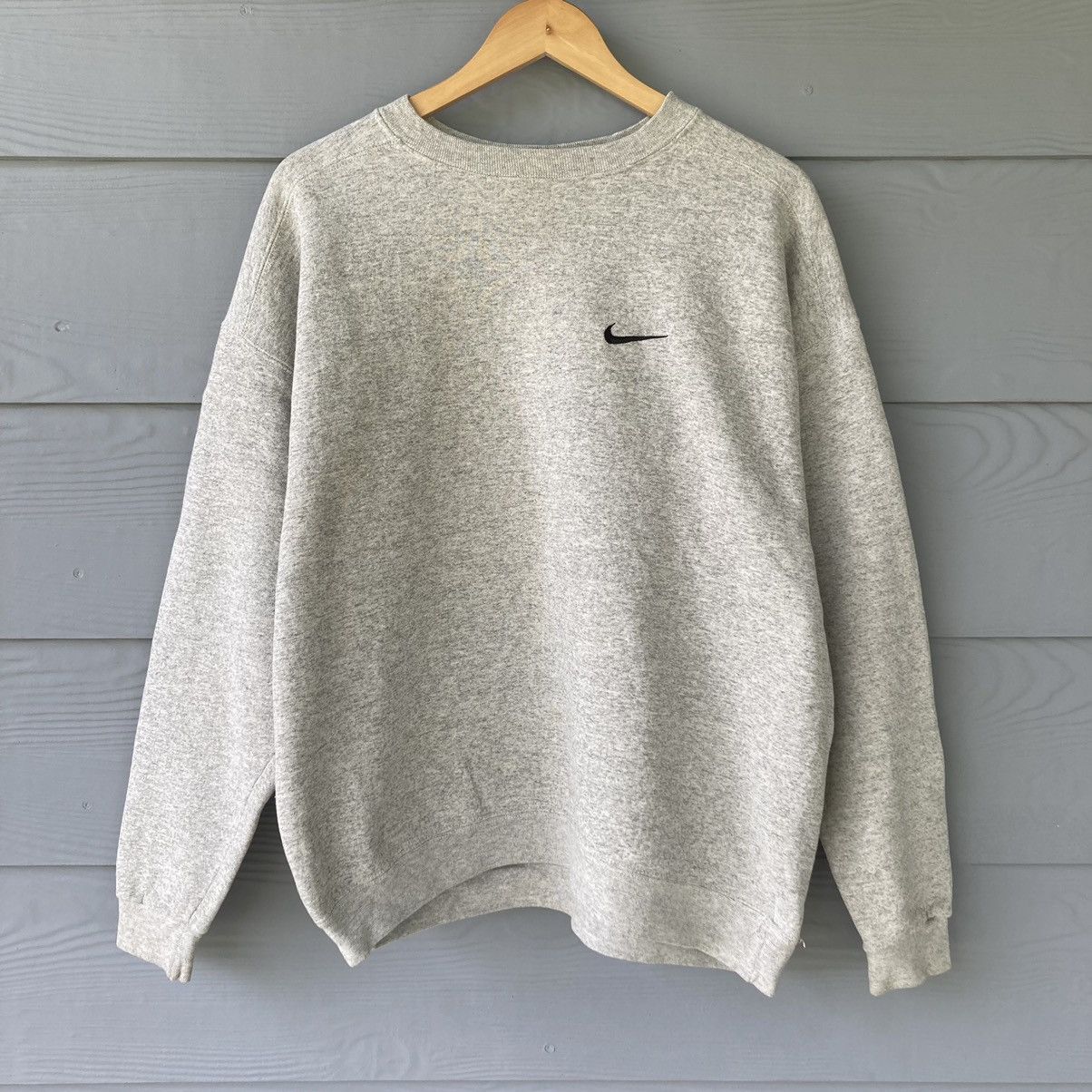 Retro grey nike sweatshirt hot sale