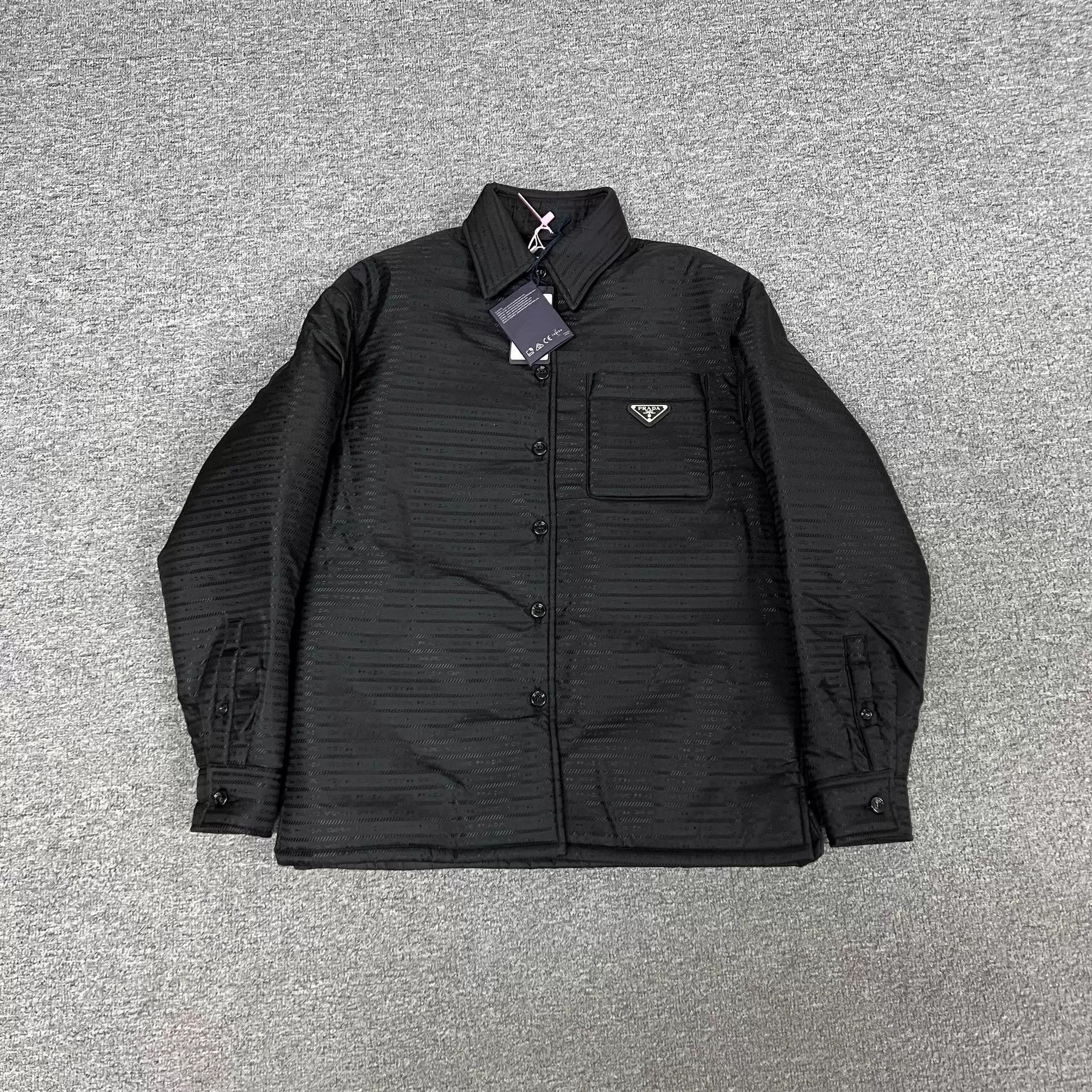 Prada Prada Triangle Logo Print Recycled Nylon Puffer 38 Size XS / US 0-2 / IT 36-38 - 1 Thumbnail