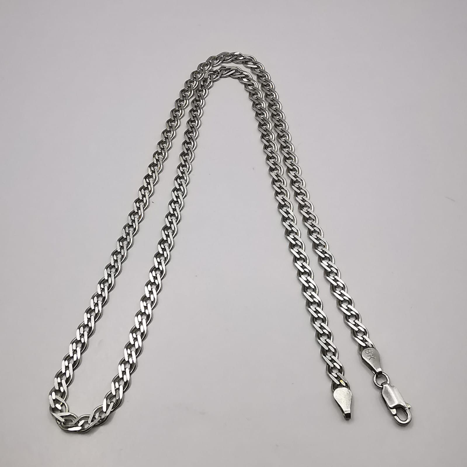 Sterling Silver Vintage Jewelry Chain,925 Sterling Silver,Signed 14,64g Size ONE SIZE - 5 Thumbnail