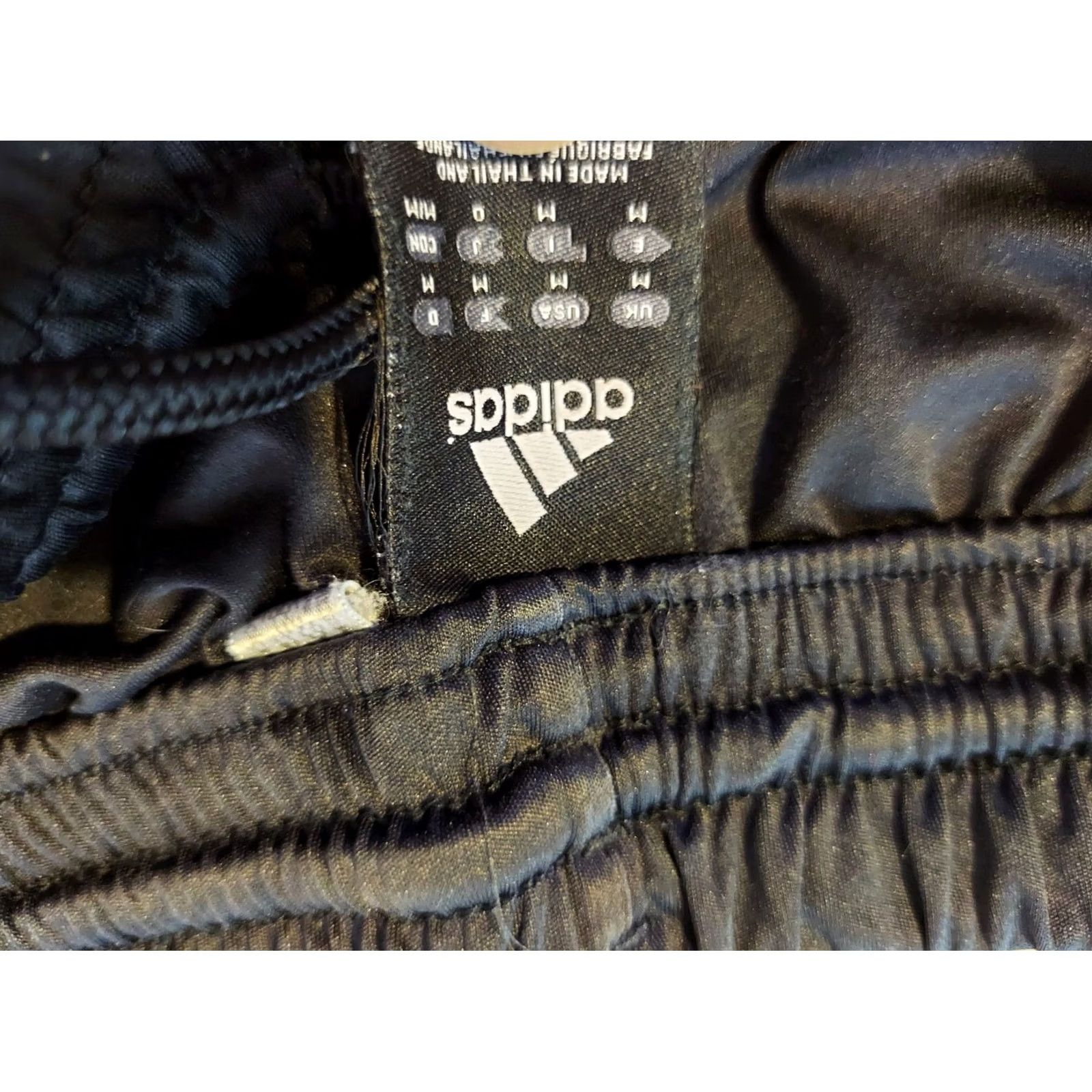 Adidas adidas Shorts Mens M Medium Black Athletic Gym Workout Size US 31 - 3 Thumbnail