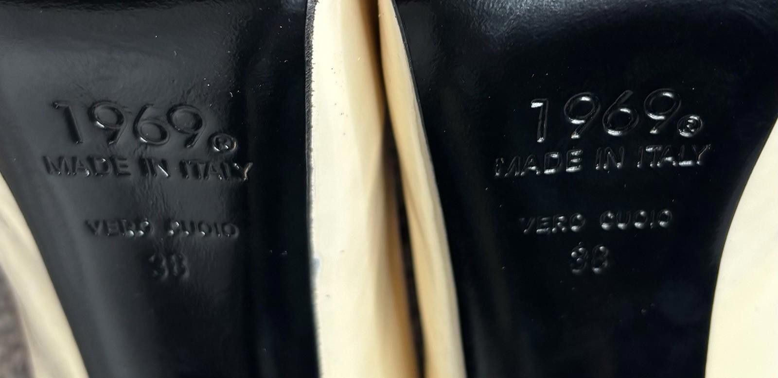 Other 1969 High Heels Women's 38 US 7.5 Italy Leather Pumps 6" Size US 7.5 / IT 37.5 - 9 Thumbnail