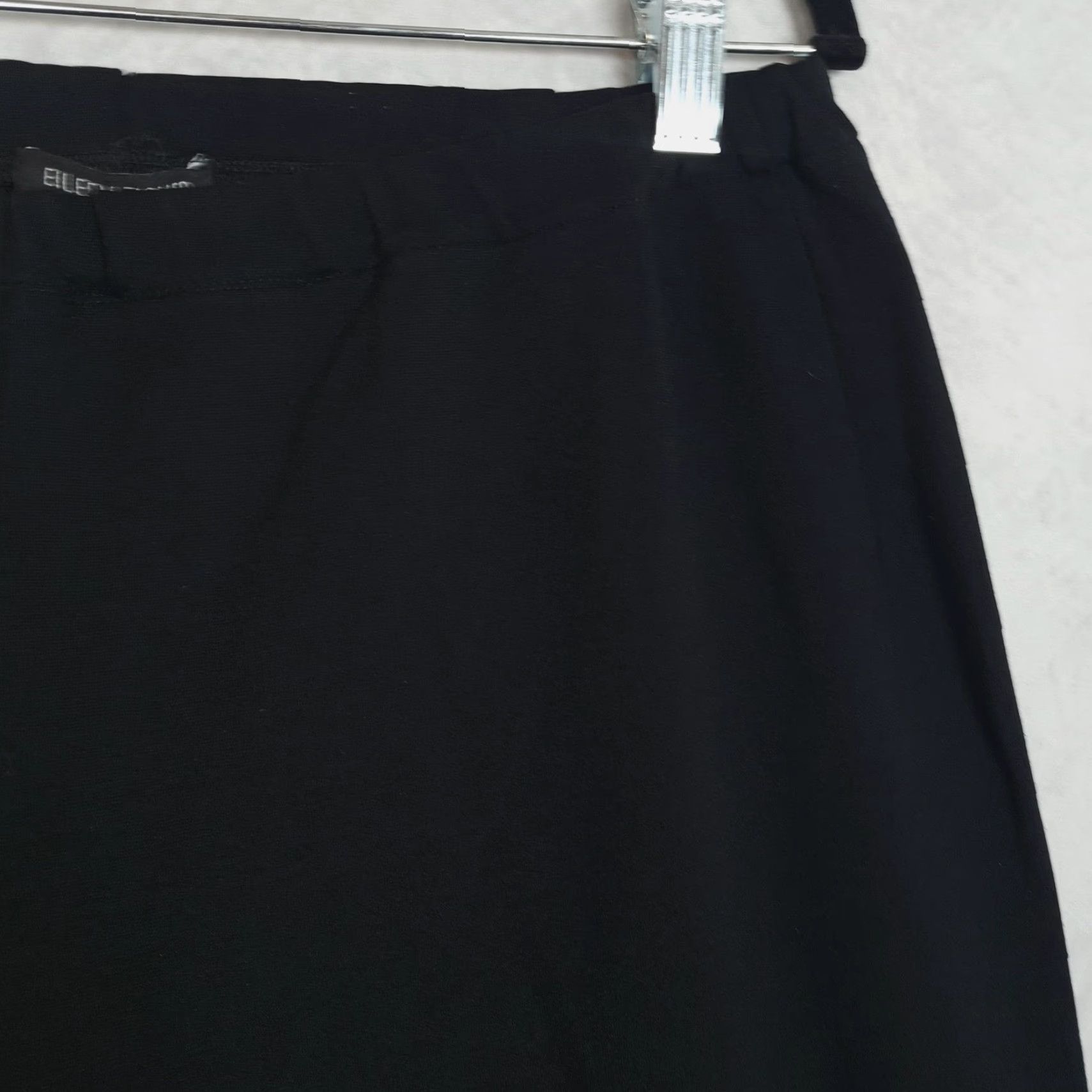 Eileen Fisher Eileen Fisher Pants Womens Medium Black Stretch Pull On Dressy Knit Size 32" / US 10 / IT 46 - 4 Thumbnail