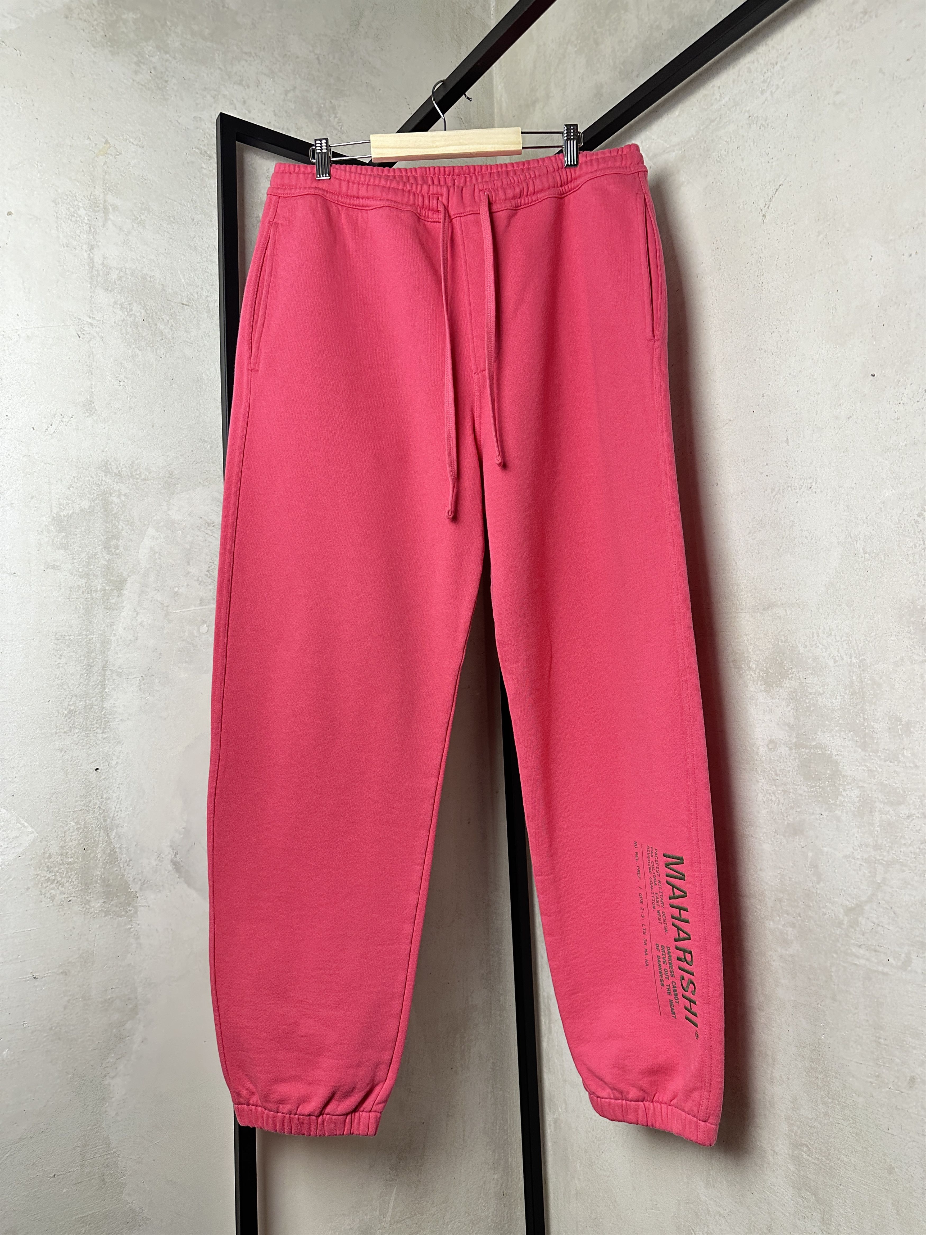 Maharishi Maharishi Pink Sweatpants Size US 36 / EU 52 - 1 Thumbnail