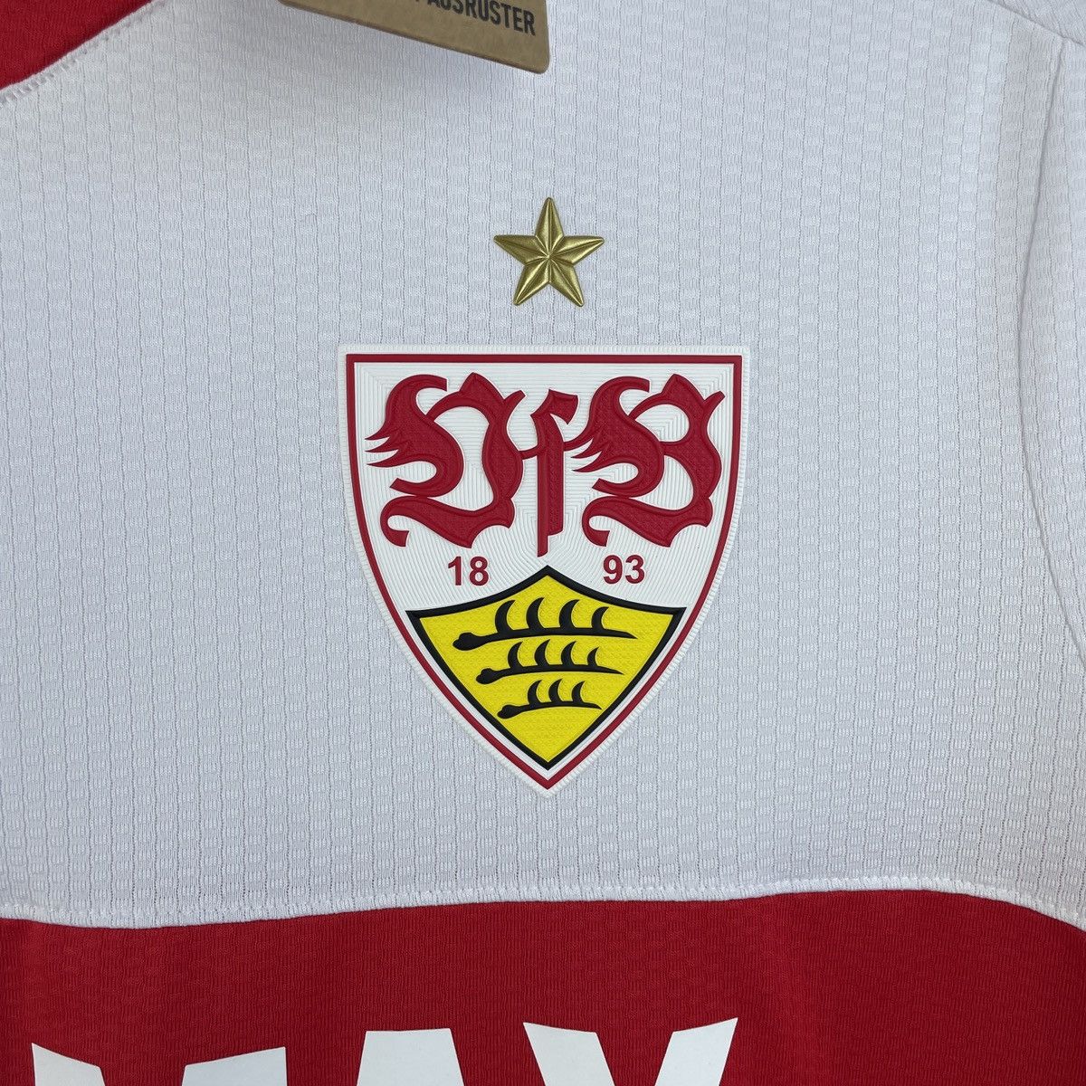 Other VfB Stuttgart Home Men’s Jersey Shirt 2024/2025 BNWT Size US XL / EU 56 / 4 - 4 Thumbnail
