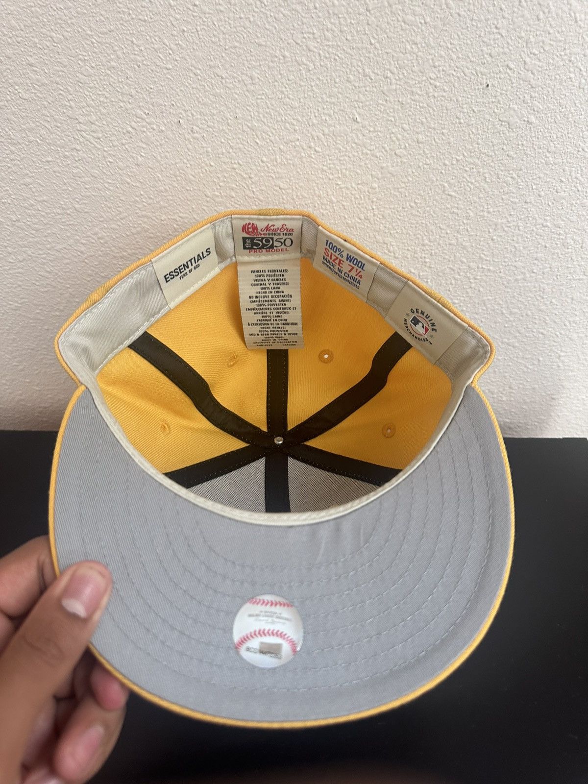 Fear of God × New Era Fear of God Fitted Cap Size ONE SIZE - 2 Thumbnail