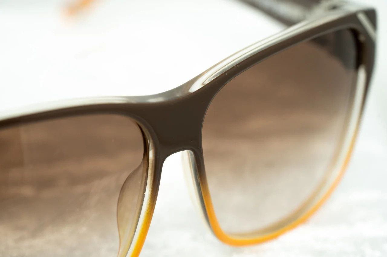 Yohji Yamamoto Yohji Yamamoto Sunglasses Square Brown Size ONE SIZE - 8 Thumbnail