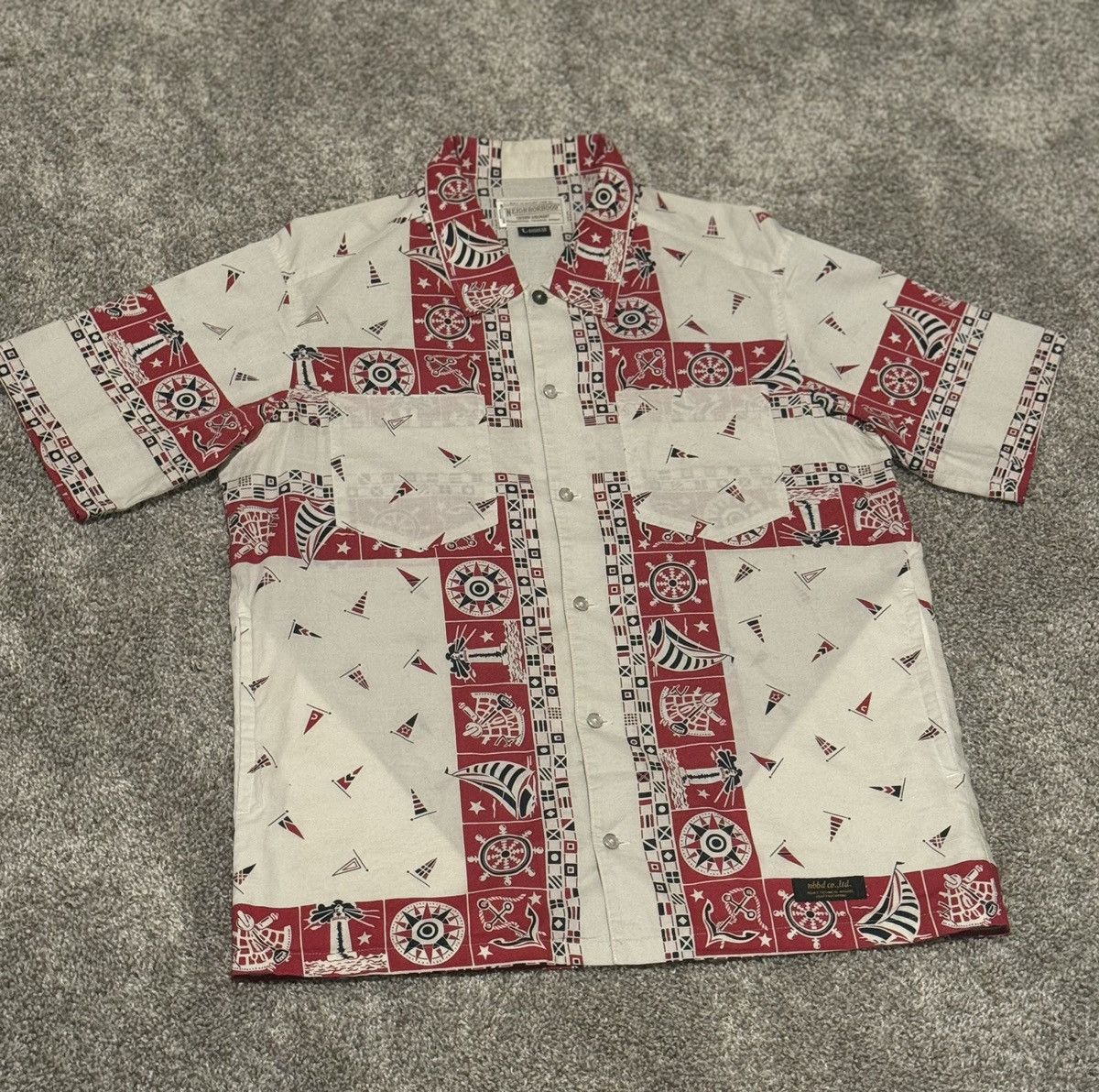 NEIGHBORHOOD 14SS Bandana/ C-Shirt. SS