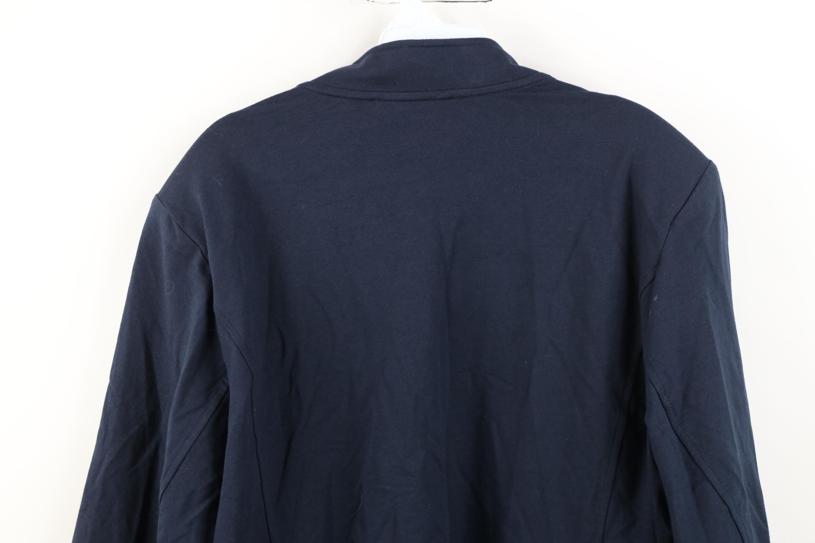 Tommy Hilfiger Deadstock Vintage Y2K Tommy Hilfiger Military Jacket Blue Size 3XL / US 20-22 - 13 Thumbnail