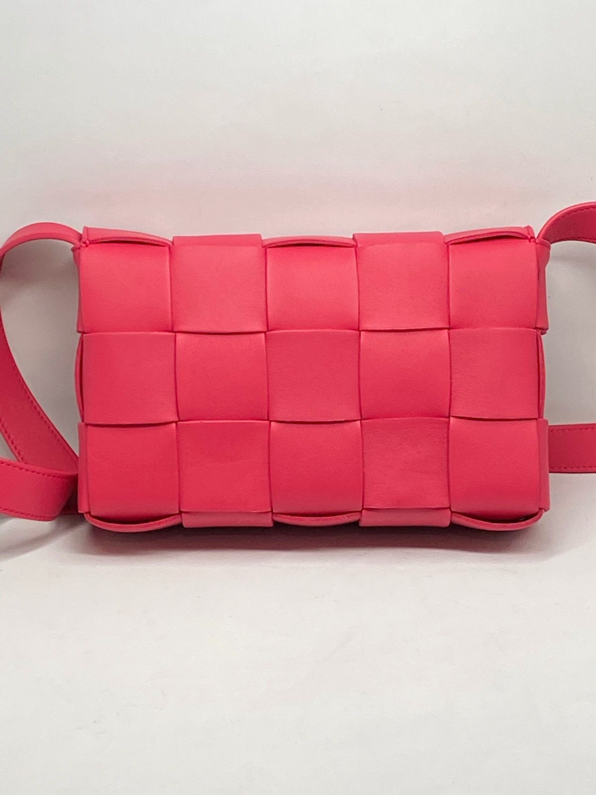 Bottega Veneta Bottega Veneta The Cassette Intreccio Leather Crossbody Bag Size ONE SIZE - 6 Thumbnail