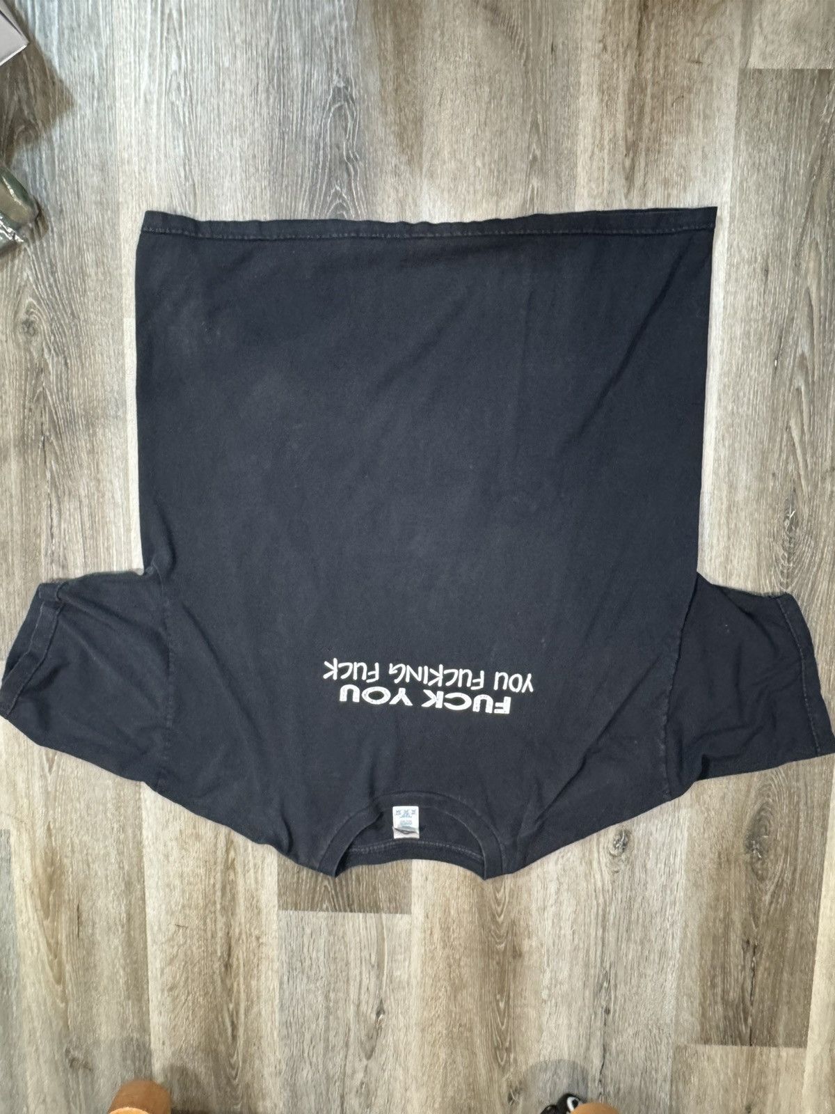 Vintage FUCK YOU - you fucking fuck TRUE VINTAGE Size US XXL / EU 58 / 5 - 8 Thumbnail