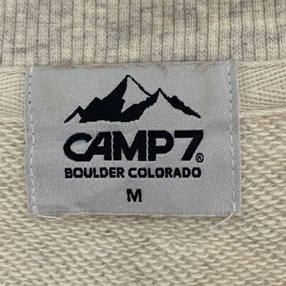 Vintage Vintage Camp7 Sweatshirt Crewneck Big Logo Back Hit Gray Size US M / EU 48-50 / 2 - 9 Thumbnail