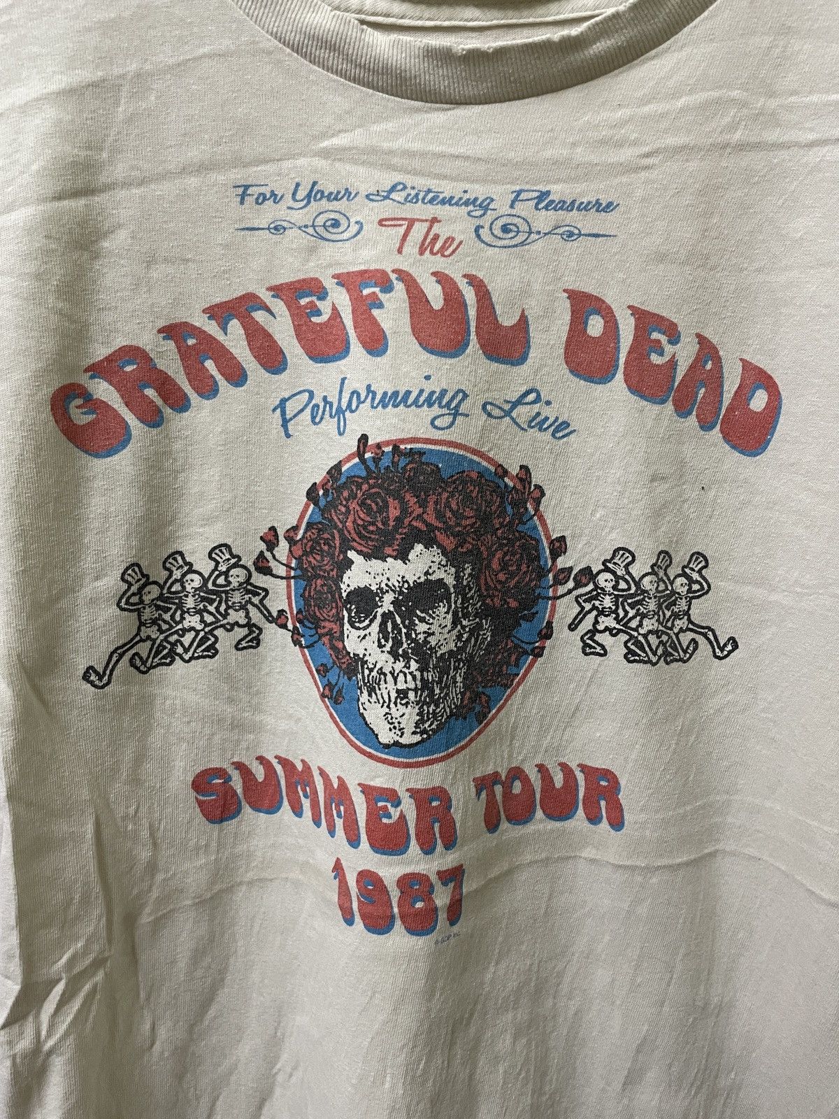 Band Tees × Liquid Blue × Vintage GREATEFUL DEAD Size US M / EU 48-50 / 2 - 2 Thumbnail