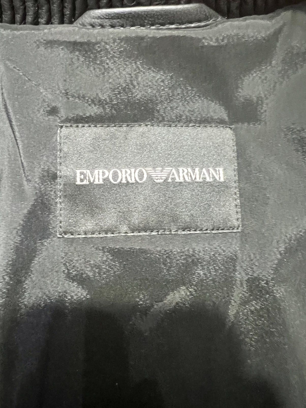 Emporio Armani Emporio Armani leather jacket Size US M / EU 48-50 / 2 - 9 Thumbnail