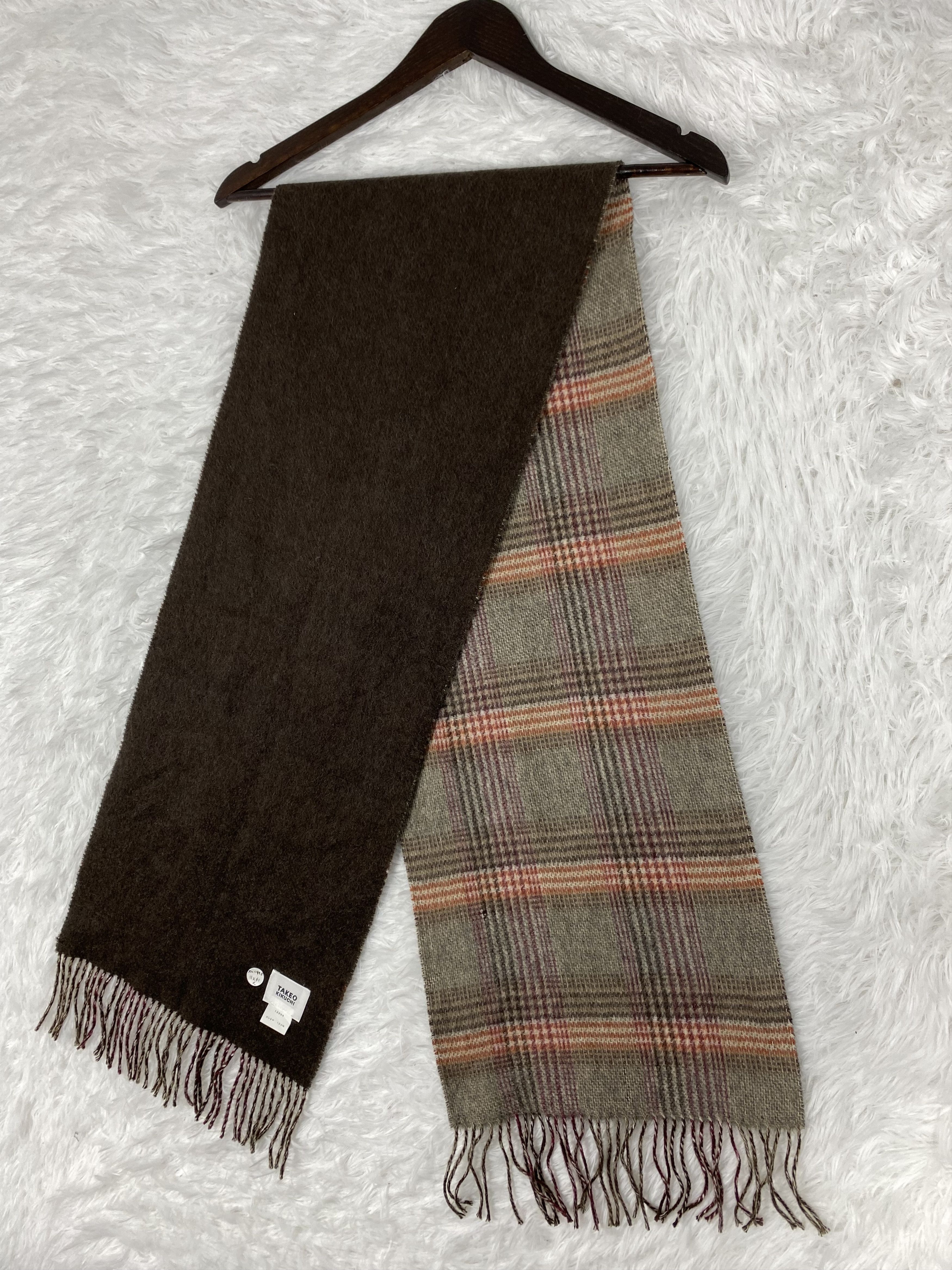 Takeo Kikuchi Vintage Takeo Kikuchi Scarf / Muffler Neckwear PM0118 Size ONE SIZE - 3 Thumbnail