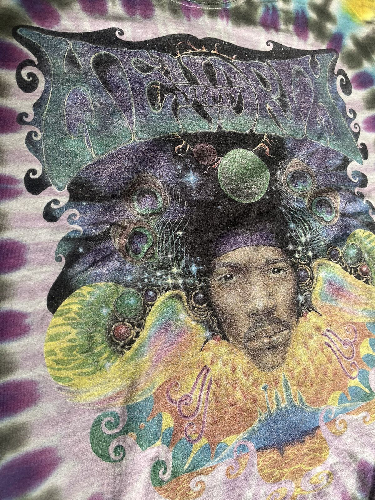 Jimi Hendrix 1997 Jimi Hendrix Tie-Dye Shirt – Original, Rare Size US L / EU 52-54 / 3 - 1 Thumbnail