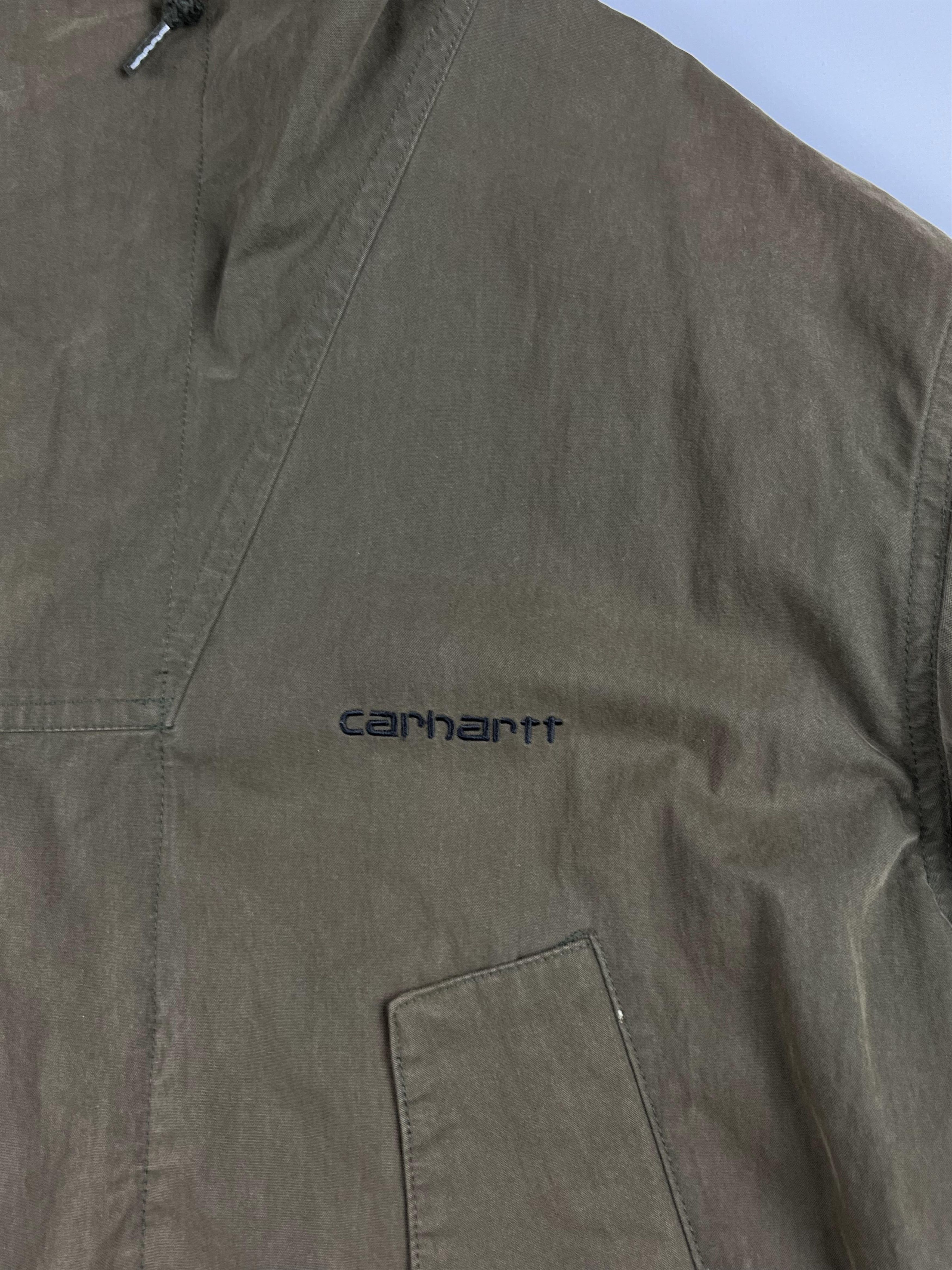 Carhartt × Vintage Carhartt Vintage Olive Green Hooded Parkas Size US L / EU 52-54 / 3 - 2 Thumbnail