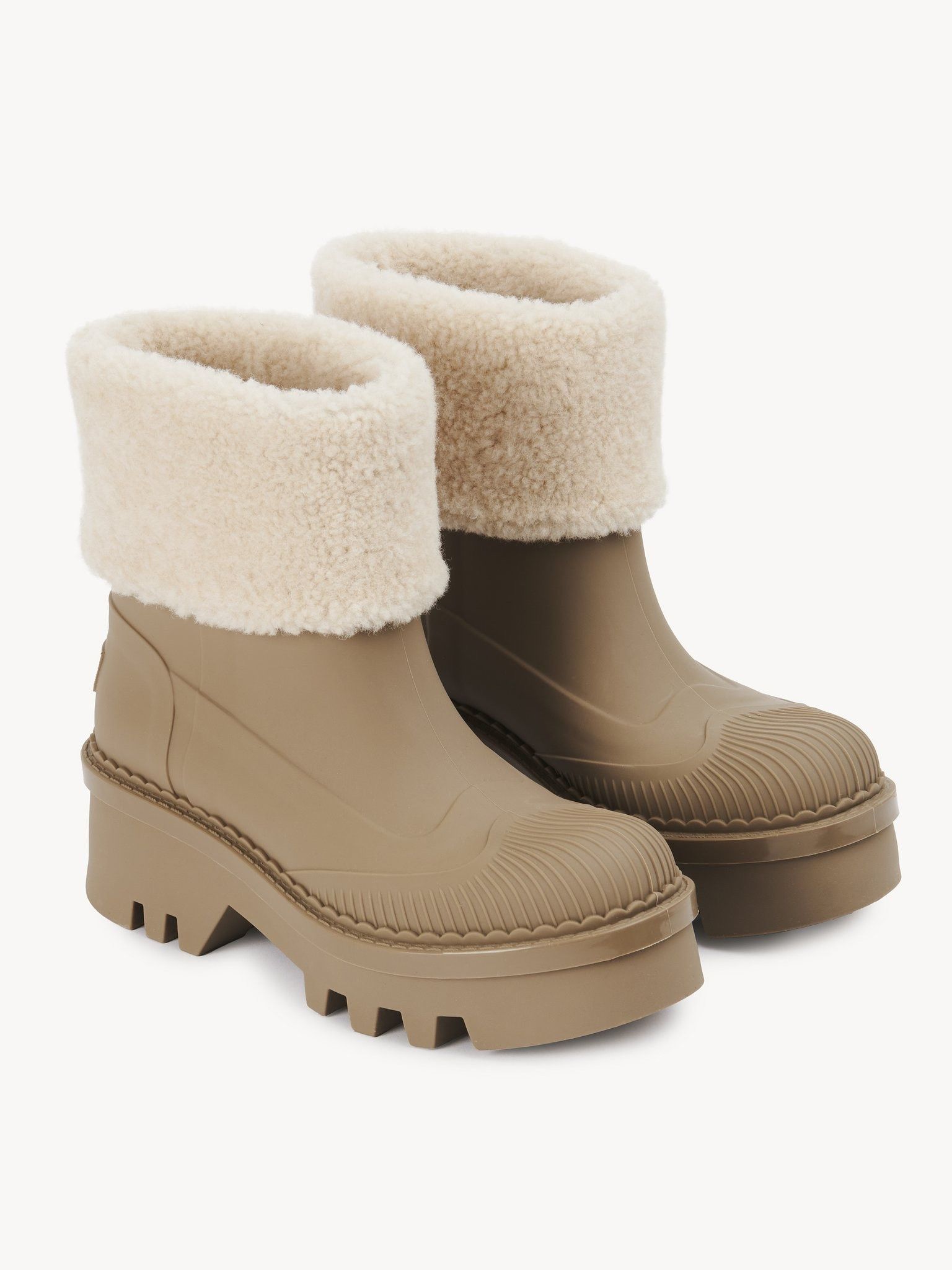 Chloe o1loc1c0425 CHC24 Raina Beach Boots in Brown Size US 8 / IT 38 - 2 Thumbnail