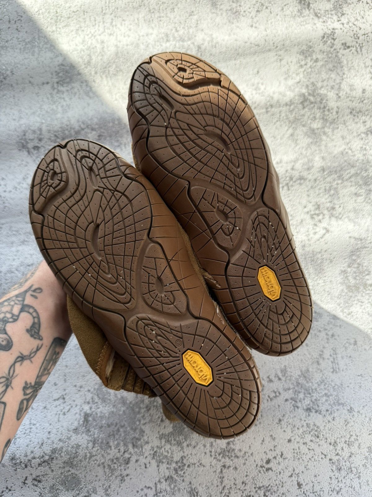 Japanese Brand Rare Furoshiki Vibram Y2K Fur Suede Japanese Shoes Size38-39 Size US 6.5 / EU 39-40 - 6 Thumbnail