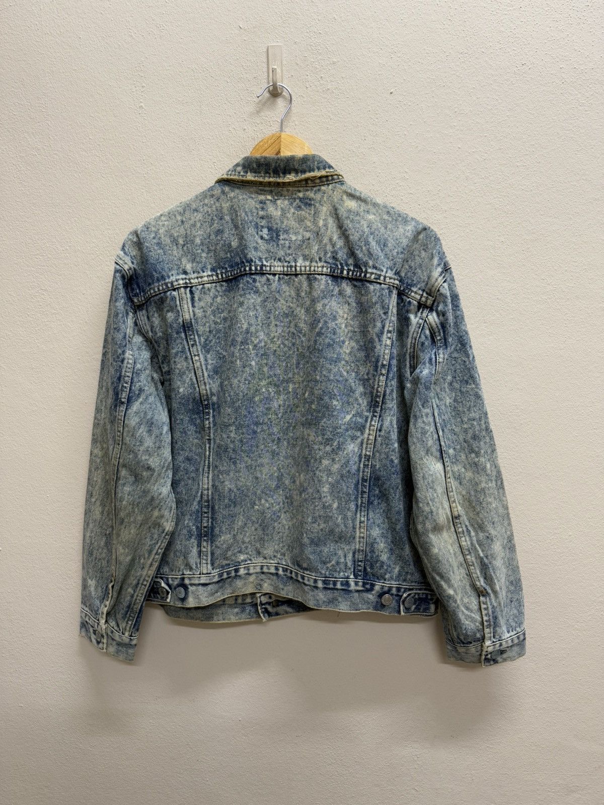 Japanese Brand Vintage 90s GL Heart Acid Wash Denim Jacket Size US M / EU 48-50 / 2 - 22 Thumbnail