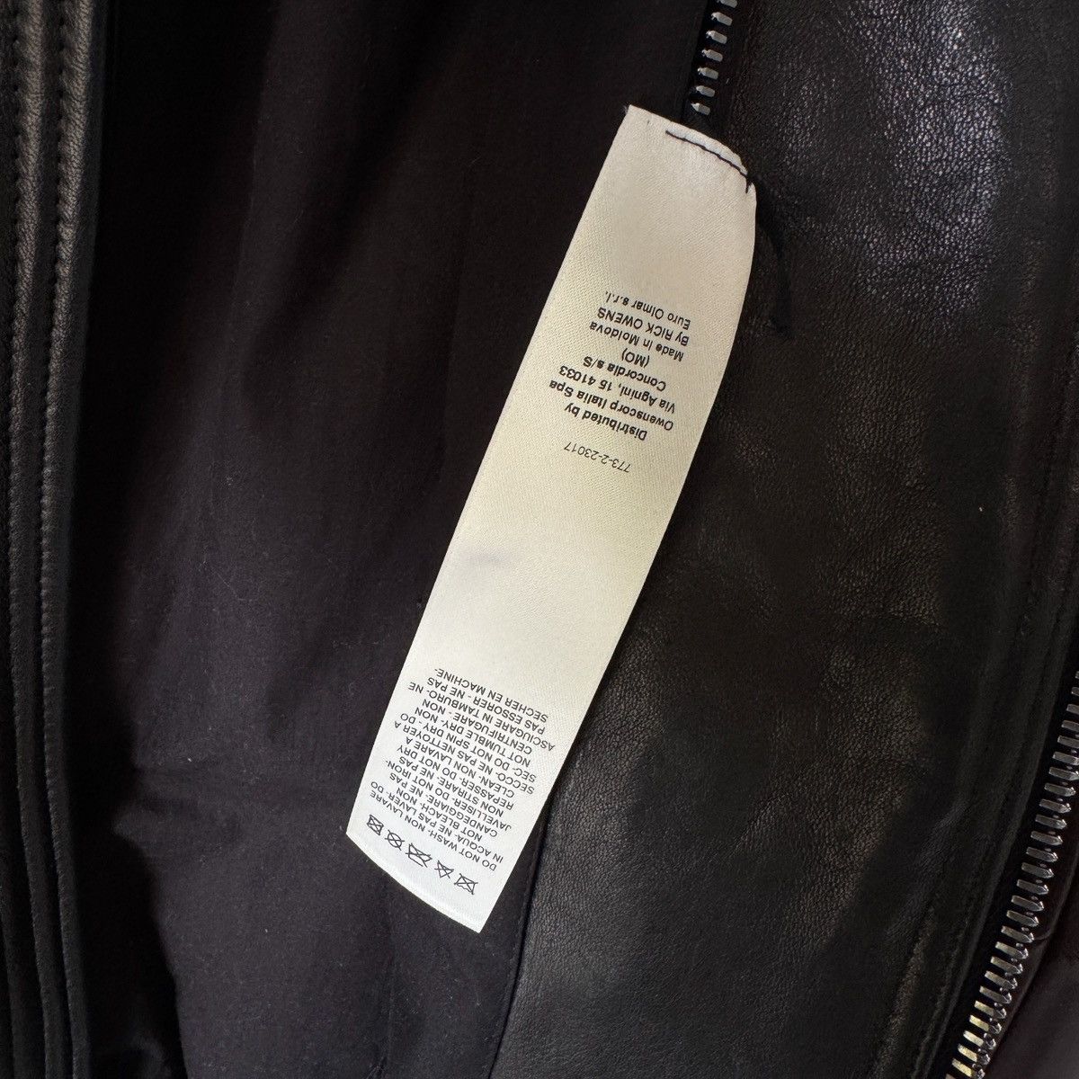 Rick Owens Rick Owens 'Bauhaus flight' bomber jacket Size US L / EU 52-54 / 3 - 10 Thumbnail