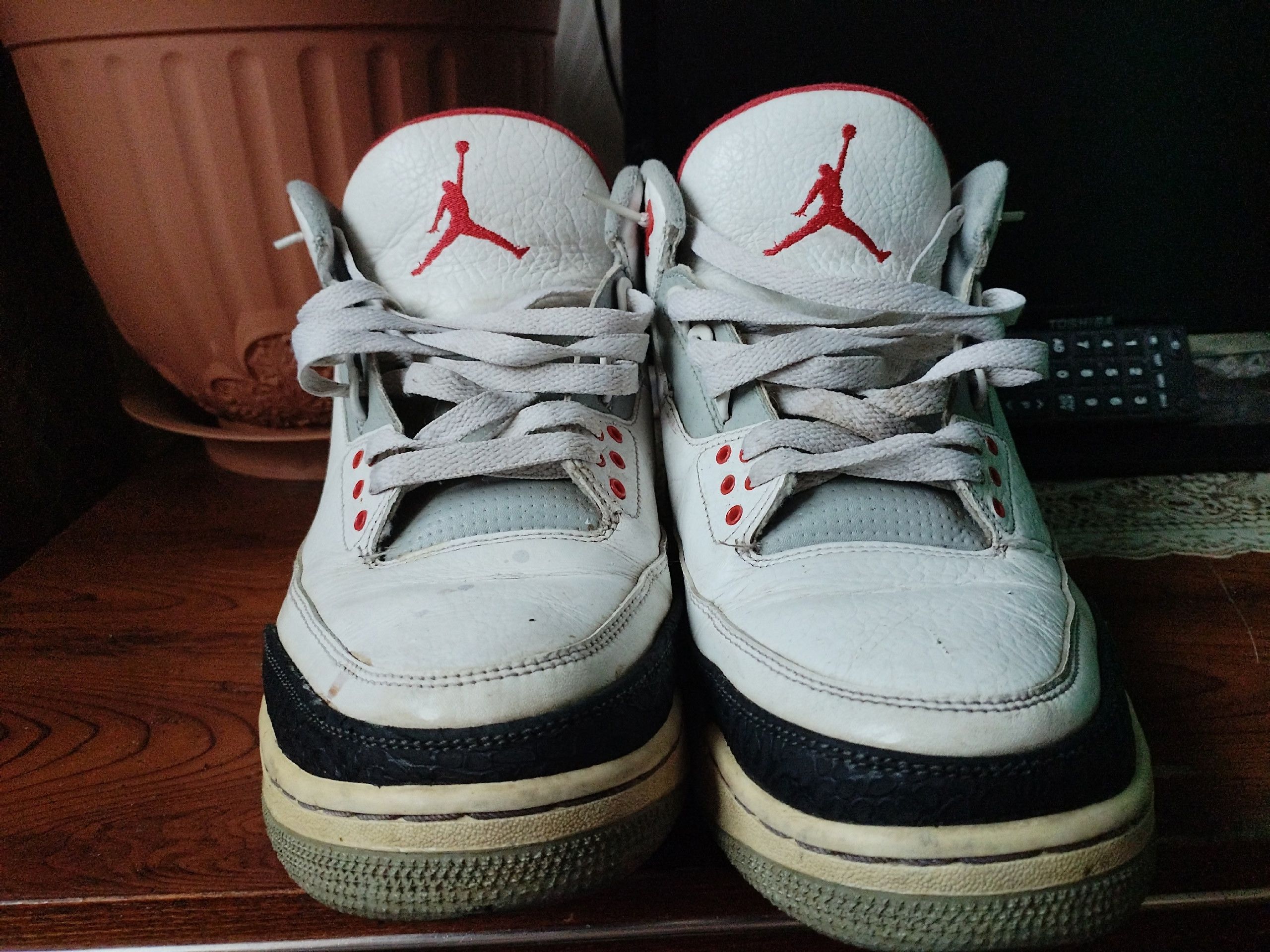 Jordan Brand Air Jordan 3 Retro Fire Red 2013 Size US 12 / EU 45 - 8 Thumbnail