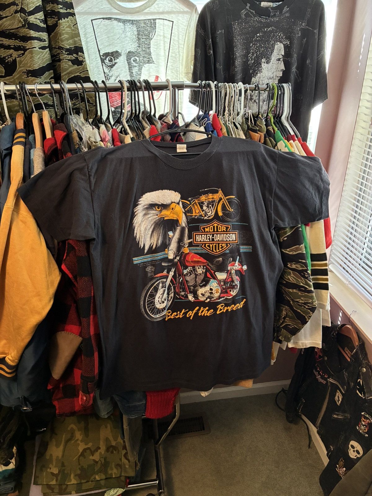 Harley Davidson Vintage 1980’s Harley Davidson shirt Size US XL / EU 56 / 4 - 1 Thumbnail