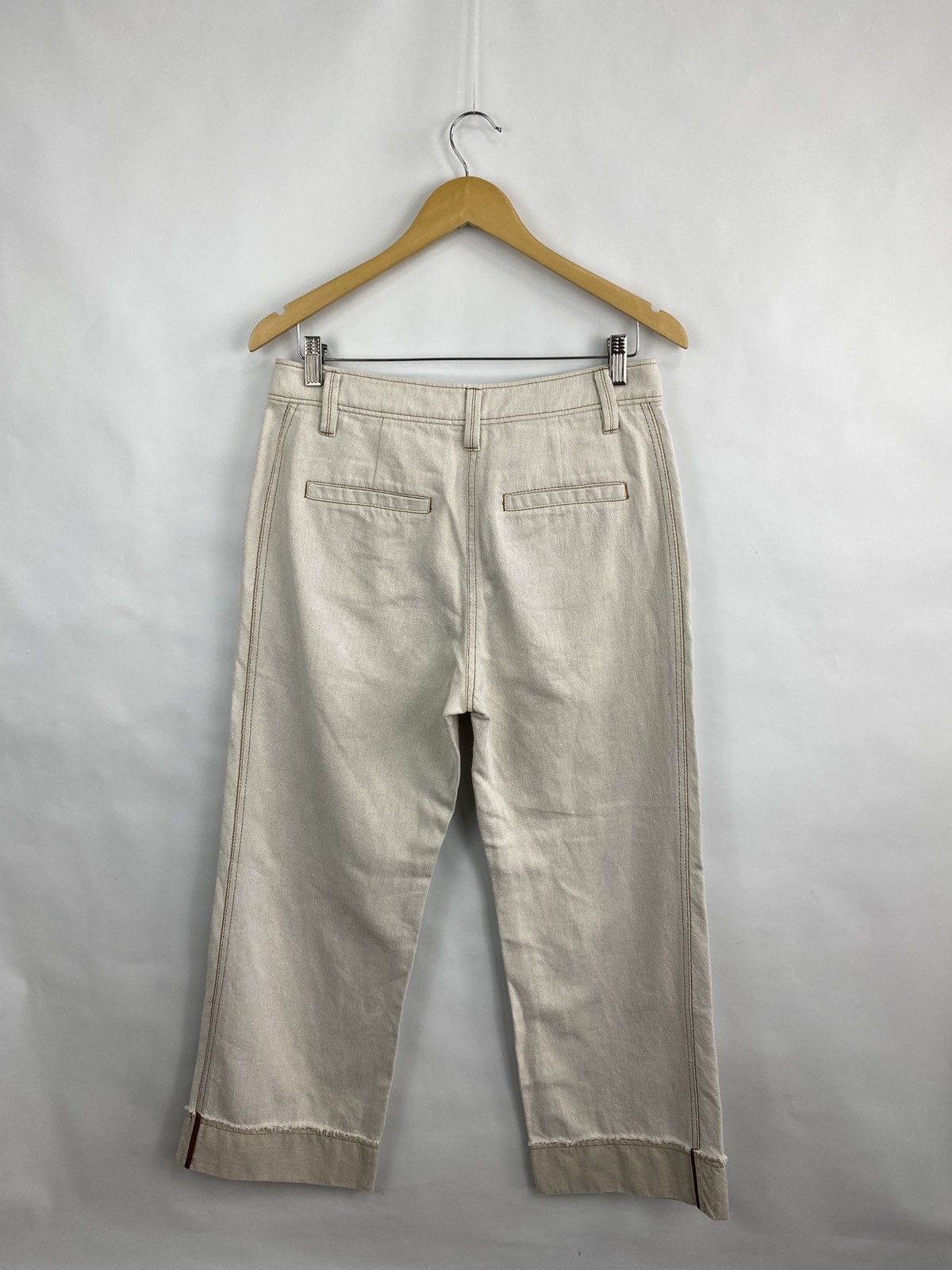 Brunello Cucinelli 🇮🇹 Brunello Cucinelli Linen 23% Pants Rare Retro Size 28" / US 6 / IT 42 - 8 Thumbnail
