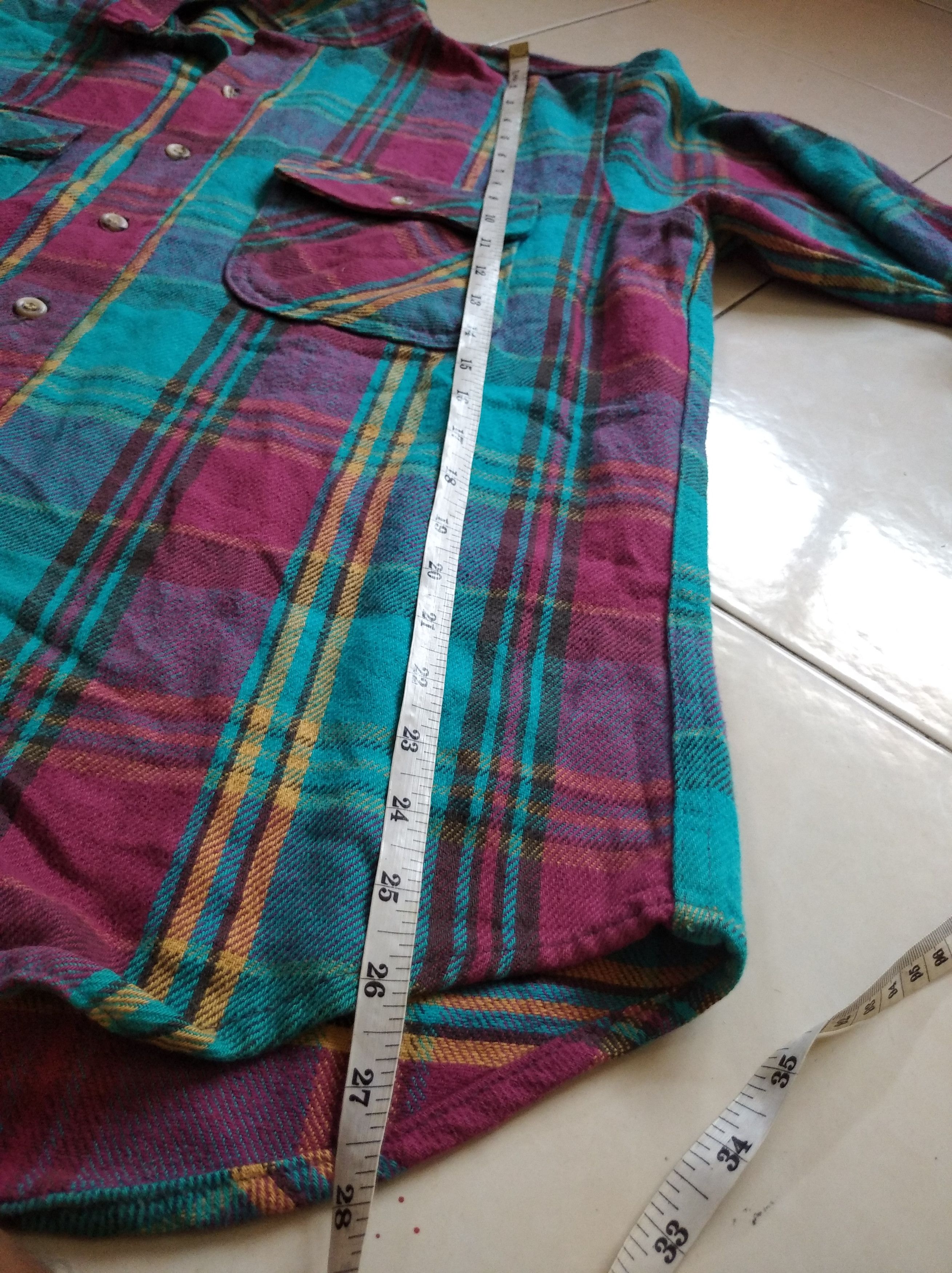 FiveBrother × Flannel × Vintage Five brother vintage flannel shirt Size US L / EU 52-54 / 3 - 2 Thumbnail