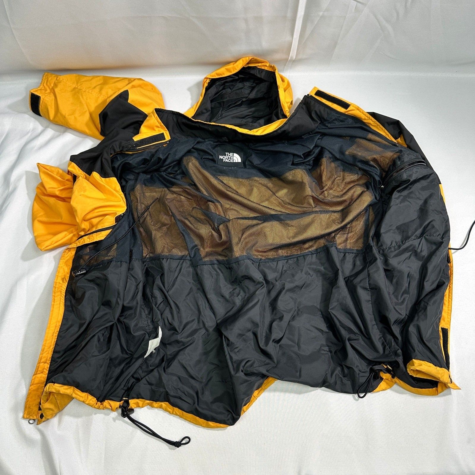 The North Face The North Face Men's Jacket Yellow Black Mesh Lining Size US XL / EU 56 / 4 - 6 Thumbnail