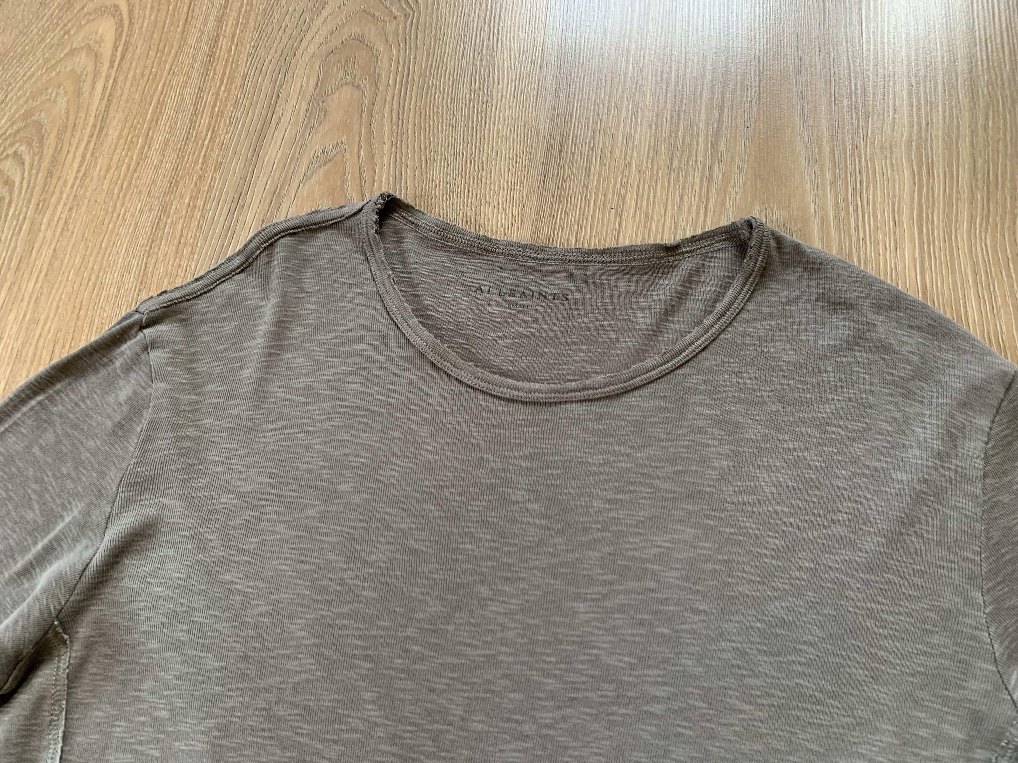 Allsaints Allsaints Grey Long Sleeve T Shirt Size US S / EU 44-46 / 1 - 4 Thumbnail