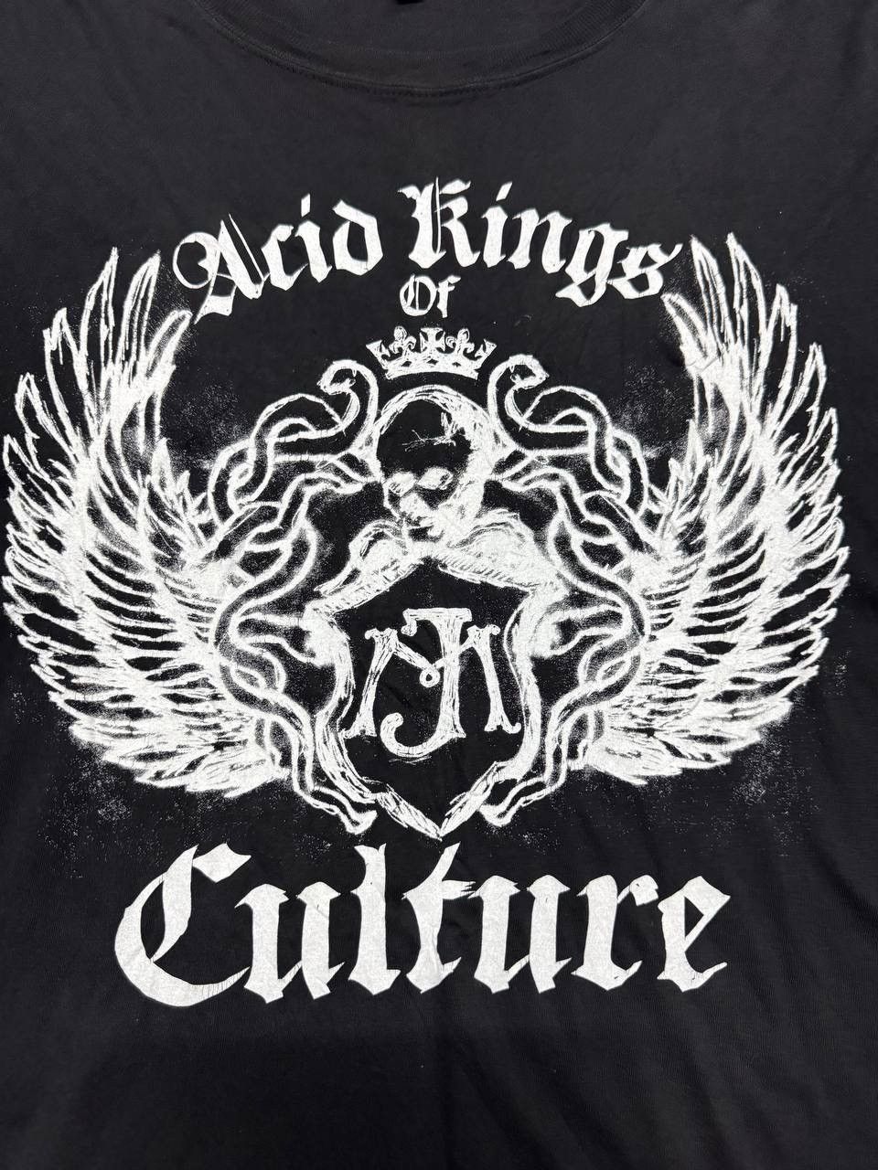 If Six Was Nine 💥Insane💥Acid Rings Cuoture Poem Gothic T-shirt Peru Made Size US M / EU 48-50 / 2 - 7 Thumbnail