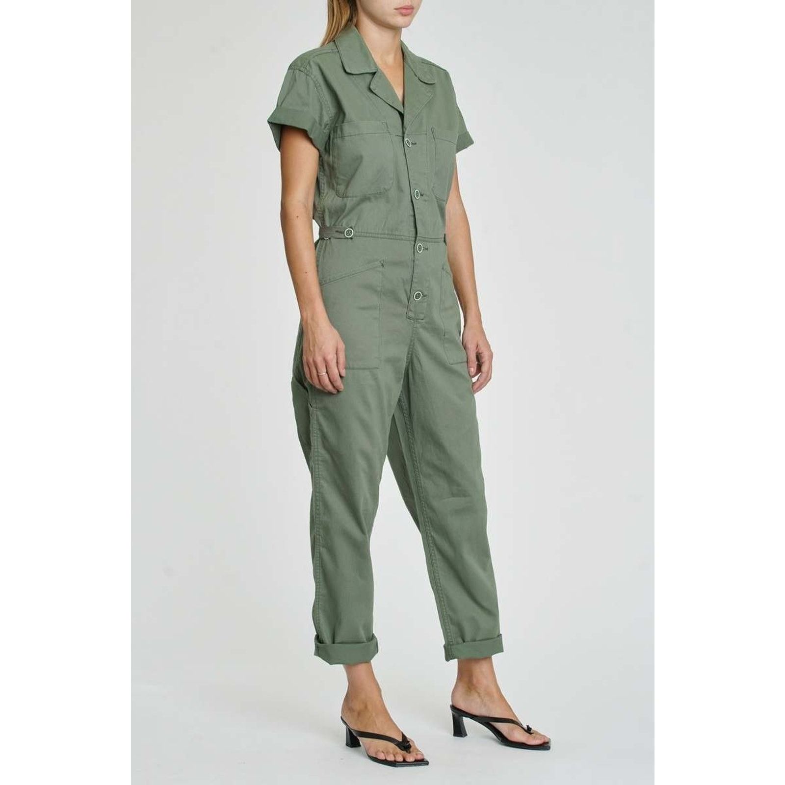 Pistola Pistola Grover in Colonel Field Jumpsuit Embroidered XS Size 26" / US 2 / IT 38 - 4 Thumbnail