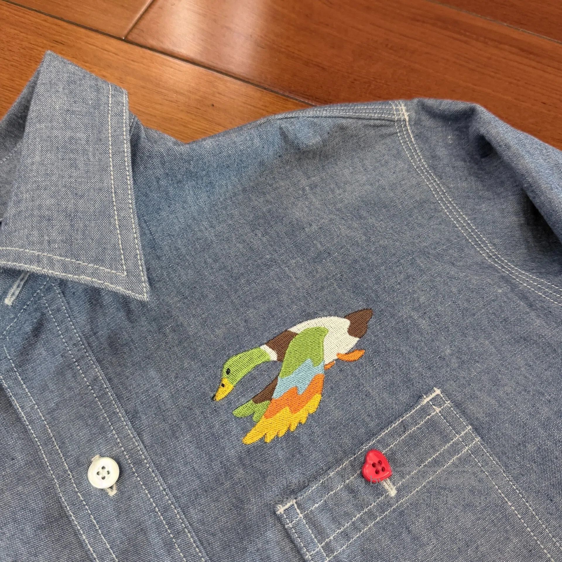 Human Made Human Made Flying Duck Double Pocket Shirt Jacket. Size US M / EU 48-50 / 2 - 3 Thumbnail