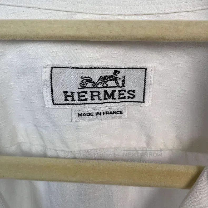 Hermes Hermes Pure Cotton Shirt, White Size S / US 4 / IT 40 - 3 Thumbnail