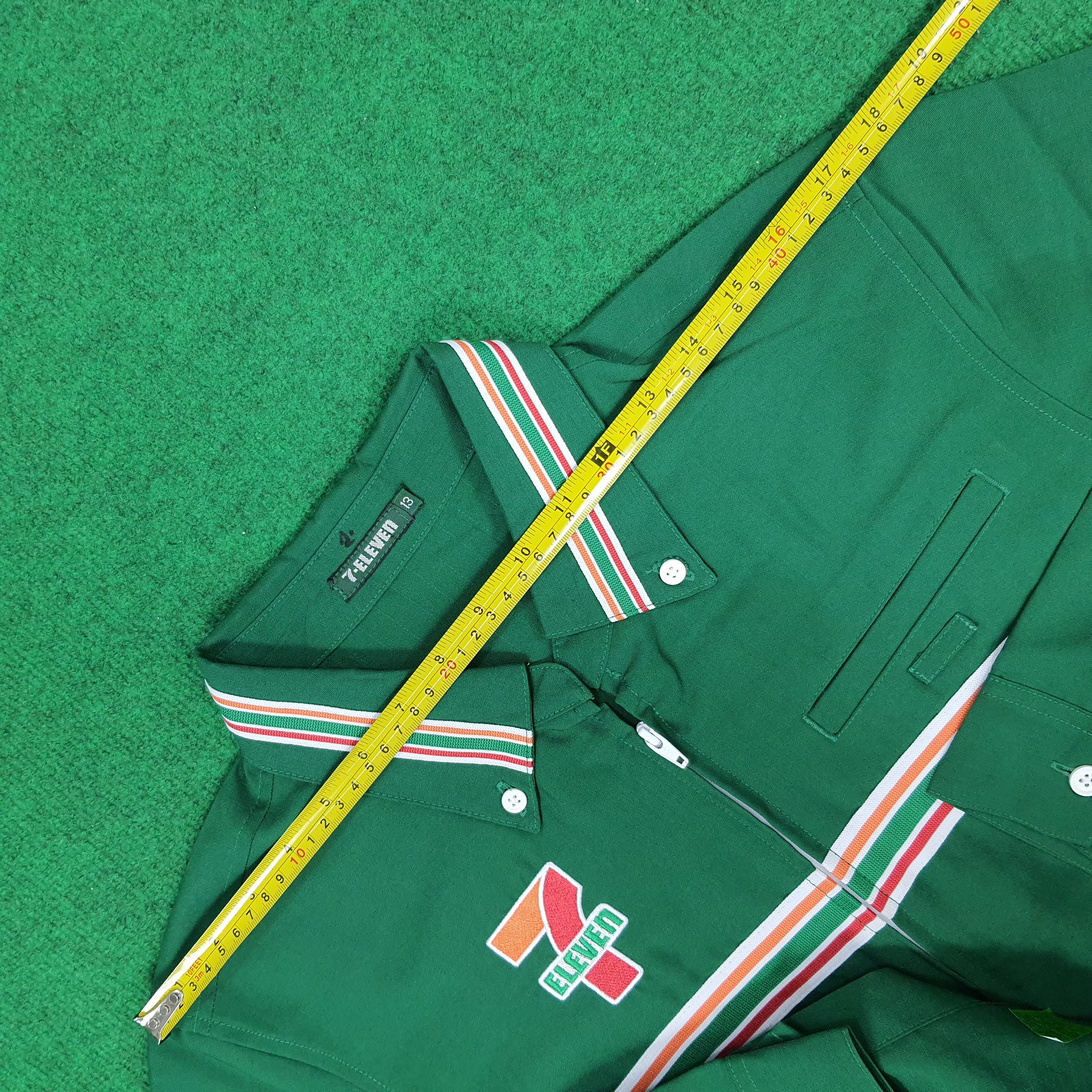 Japanese Brand × Vintage Vintage 7 Eleven Japan Mart Staff Unifrom Jacket Size M / US 6-8 / IT 42-44 - 9 Thumbnail