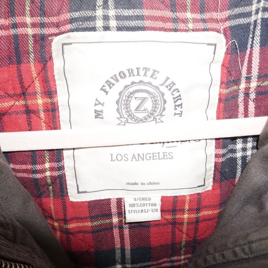 Vintage Small - Vintage Y2K plaid lined Los Angeles military jacket Size S / US 4 / IT 40 - 3 Thumbnail