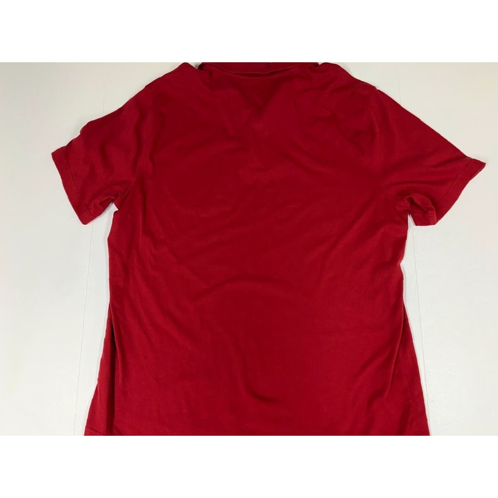 Vintage Saddlebred Polo Shirt Mens L Red Short Sleeve Cotton Polyester Blended Logo Collared Modern All Seasons Beach Vintage No Size US L / EU 52-54 / 3 - 7 Thumbnail