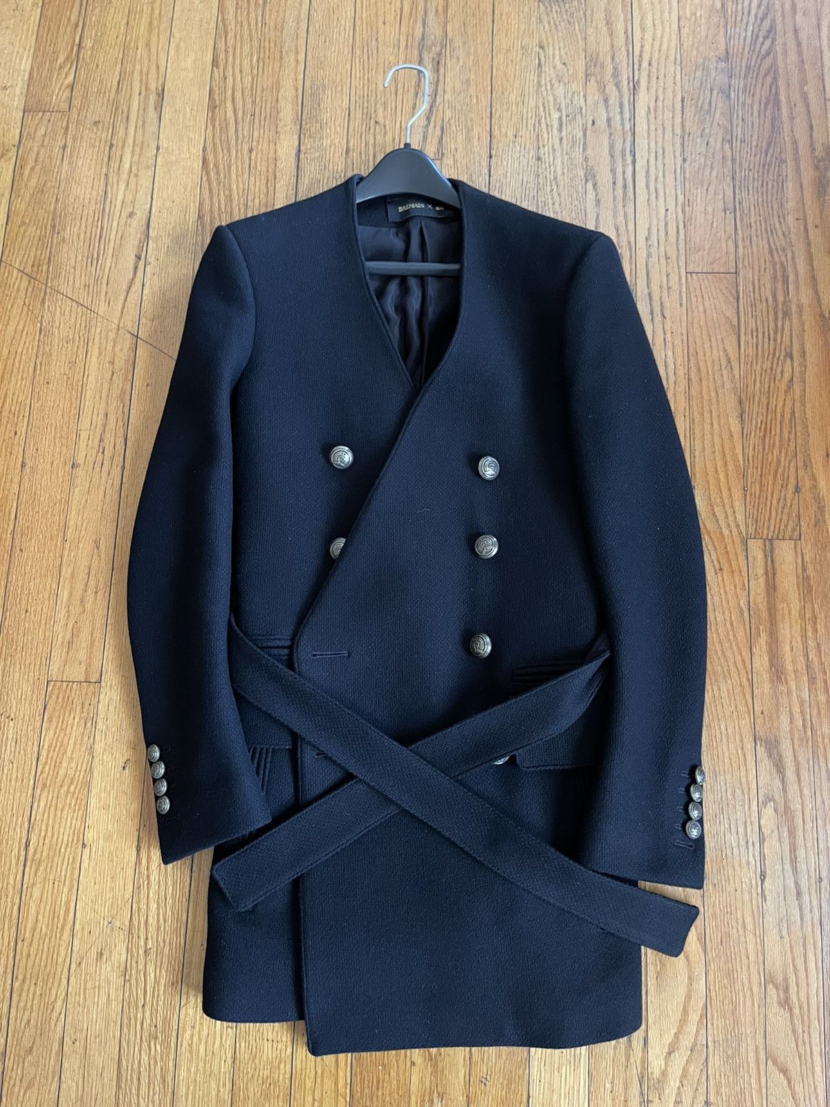BALMAIN H&M 42 ウールテーラード
