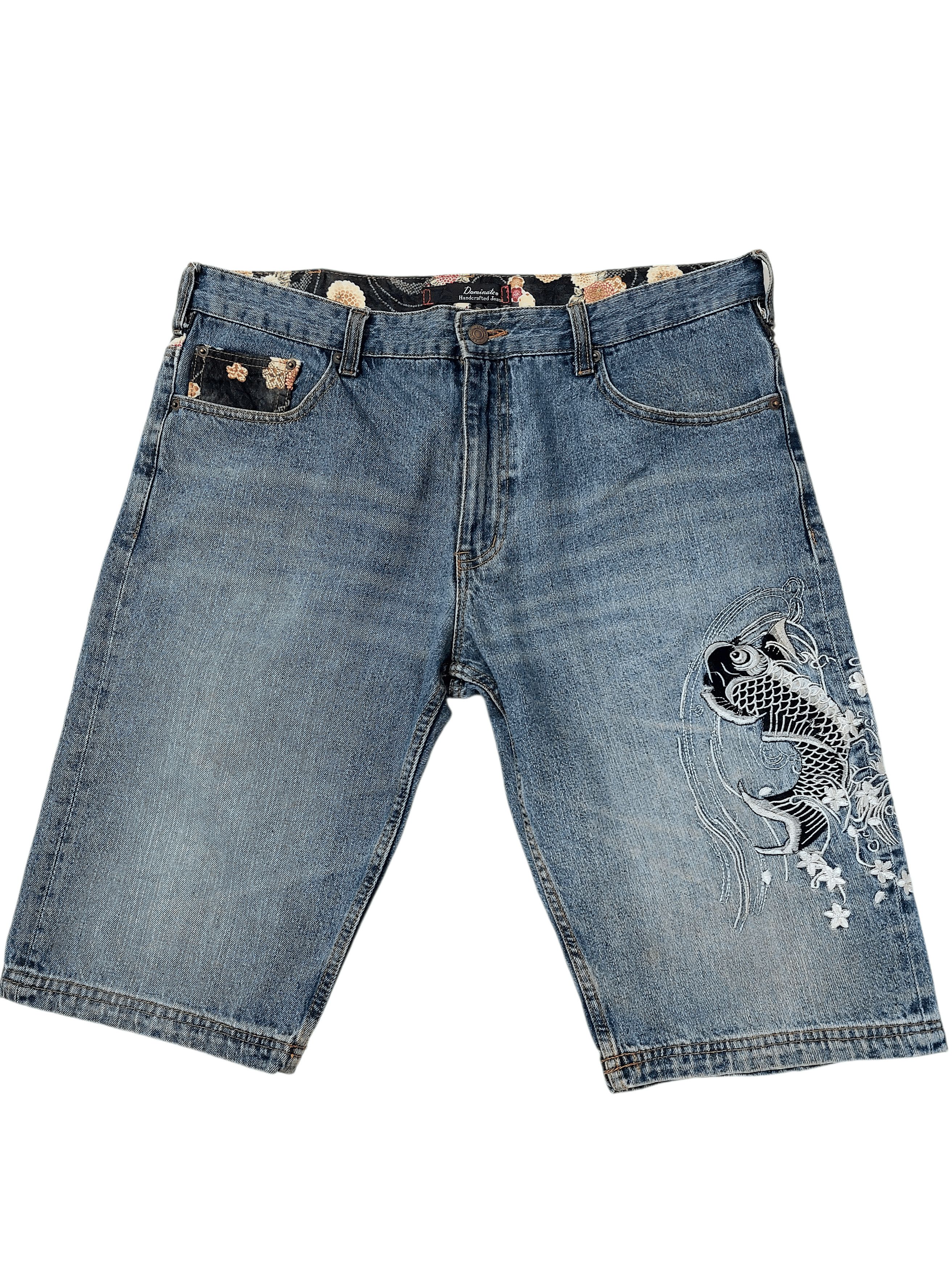 Karakuri Tamashi Style Dominate Sukajan Koi Fish Embroidered