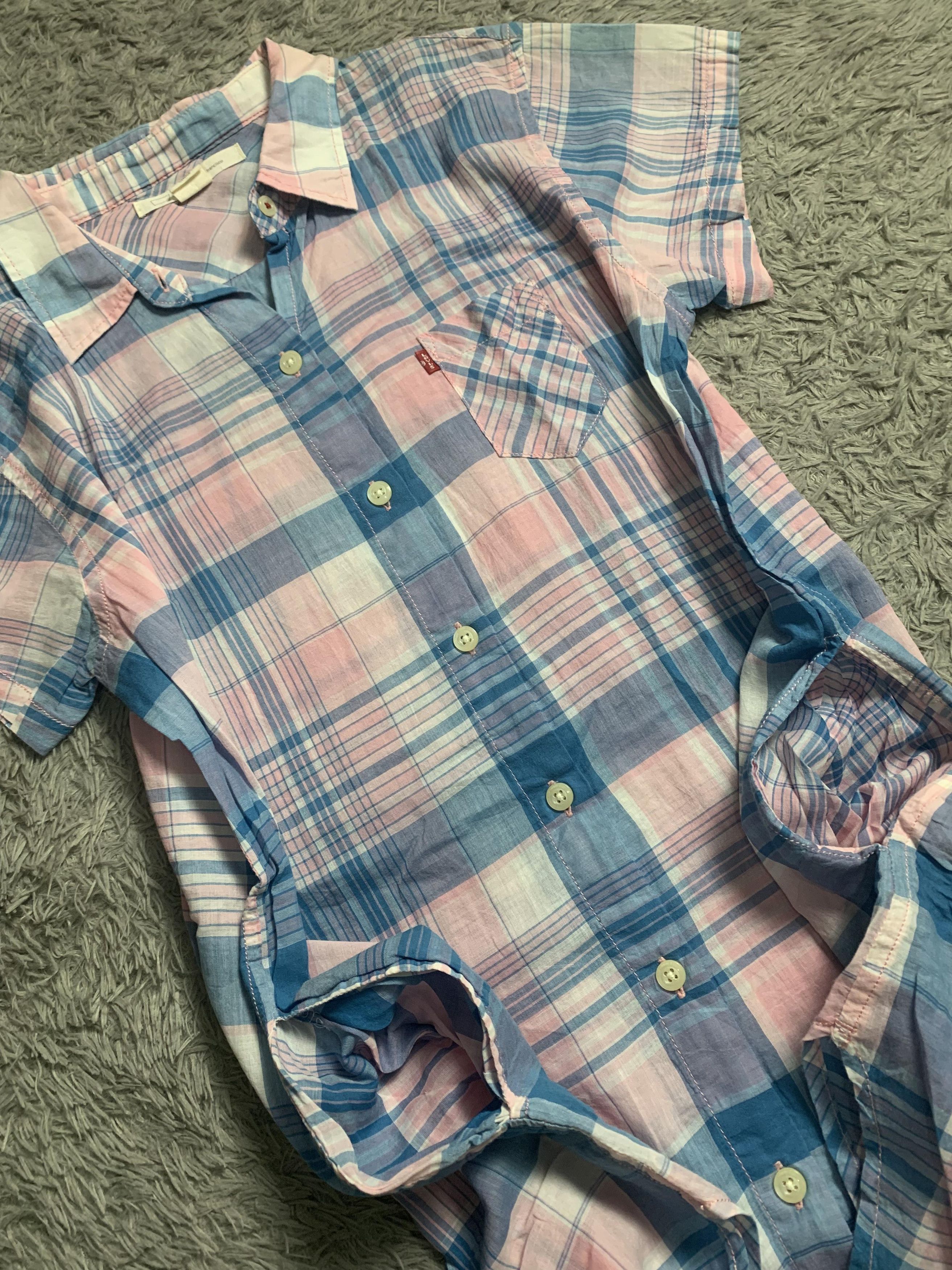 Levi's Women Levis Shirt Red Tab Flannel Size S / US 4 / IT 40 - 8 Thumbnail