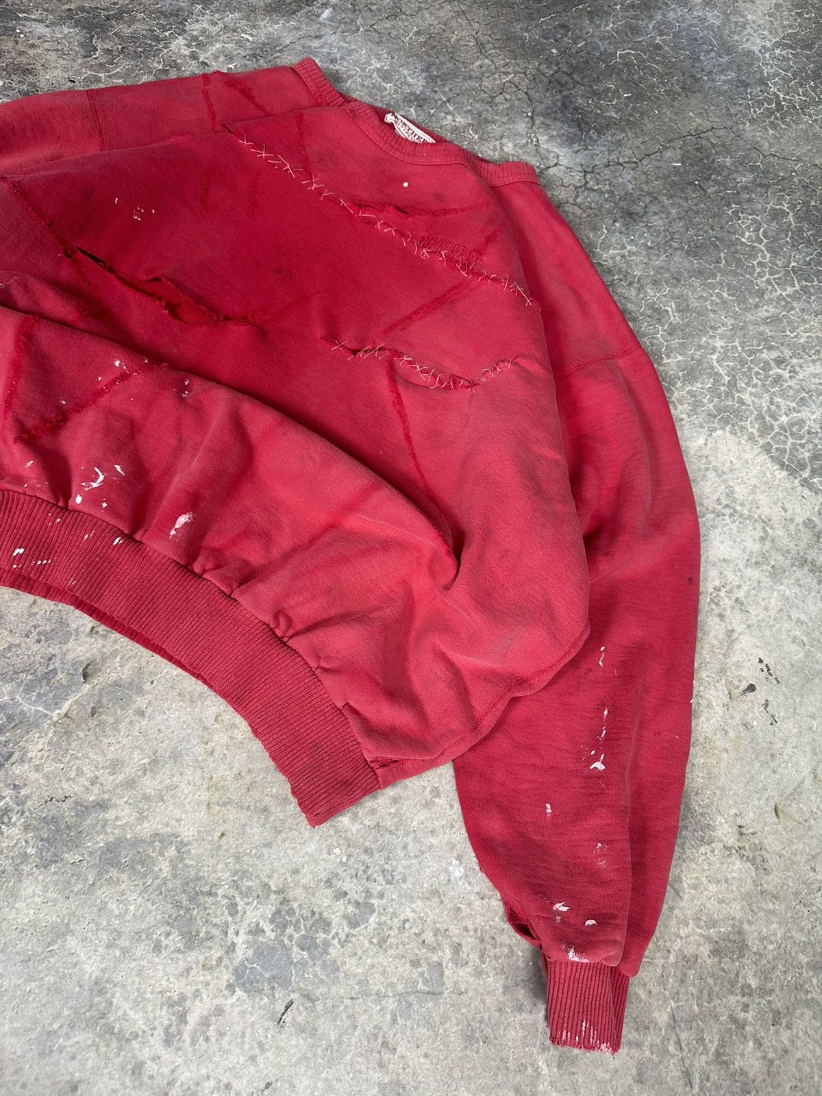 Designer × Vintage Custom Stitched Crewneck Size US L / EU 52-54 / 3 - 3 Thumbnail