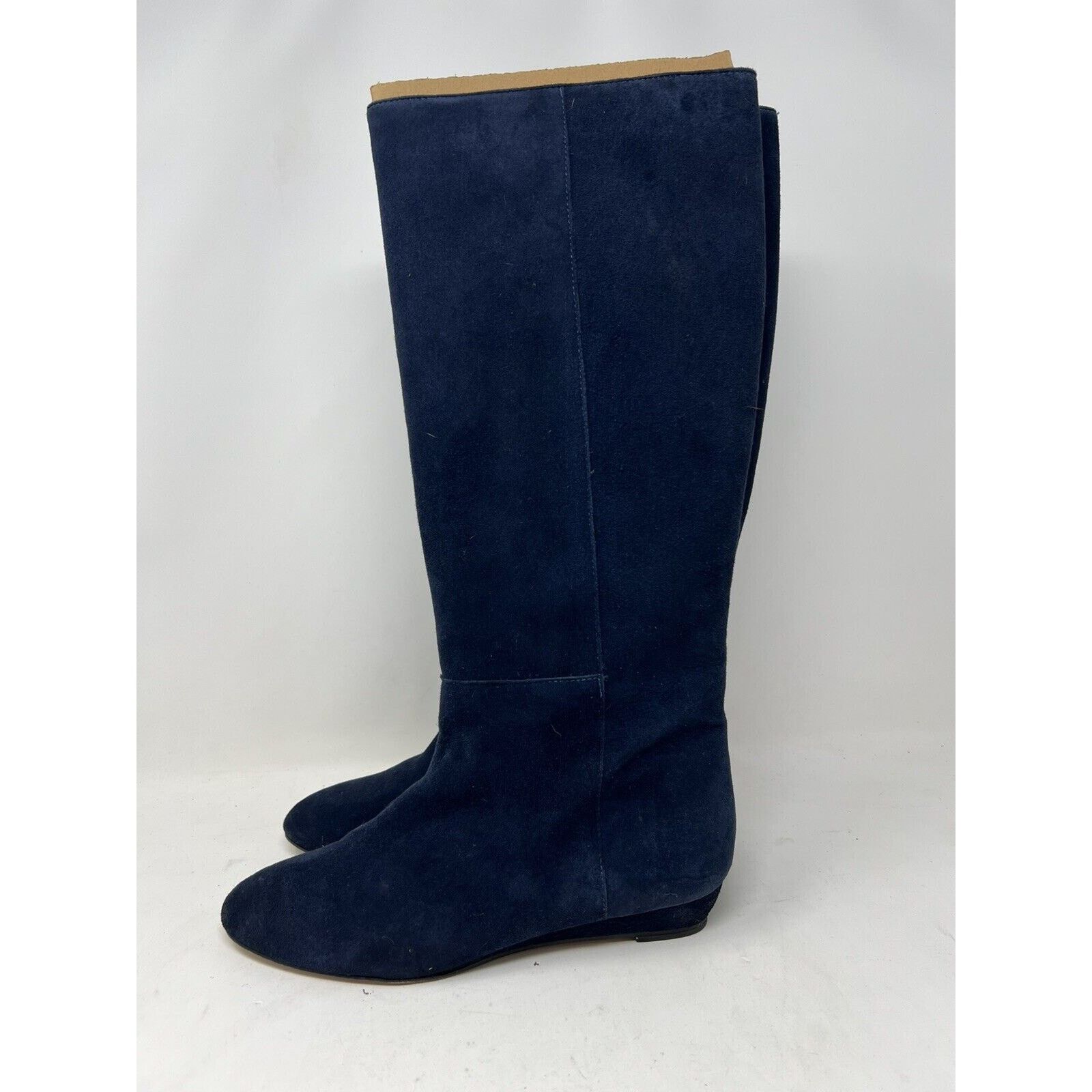 Loeffler Randall WOMEN'S LOEFFLER RANDALL Matilde Wedge Blue Suede 8.5 B Size US 8.5 / IT 38.5 - 3 Thumbnail