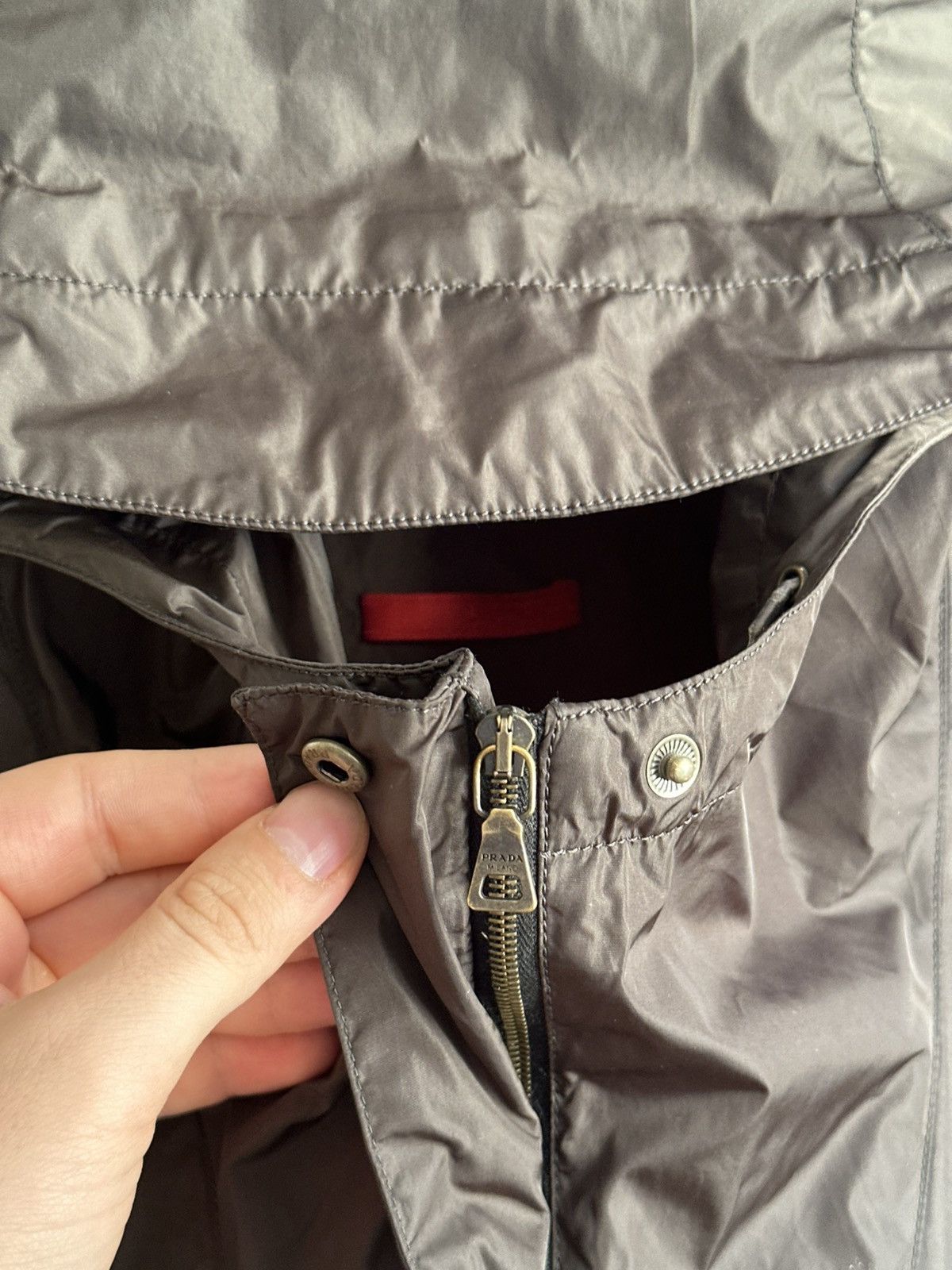 Prada Prada Sport Collection 00s Rare Vintage Cropped Nylon Jacket Size US S / EU 44-46 / 1 - 13 Thumbnail