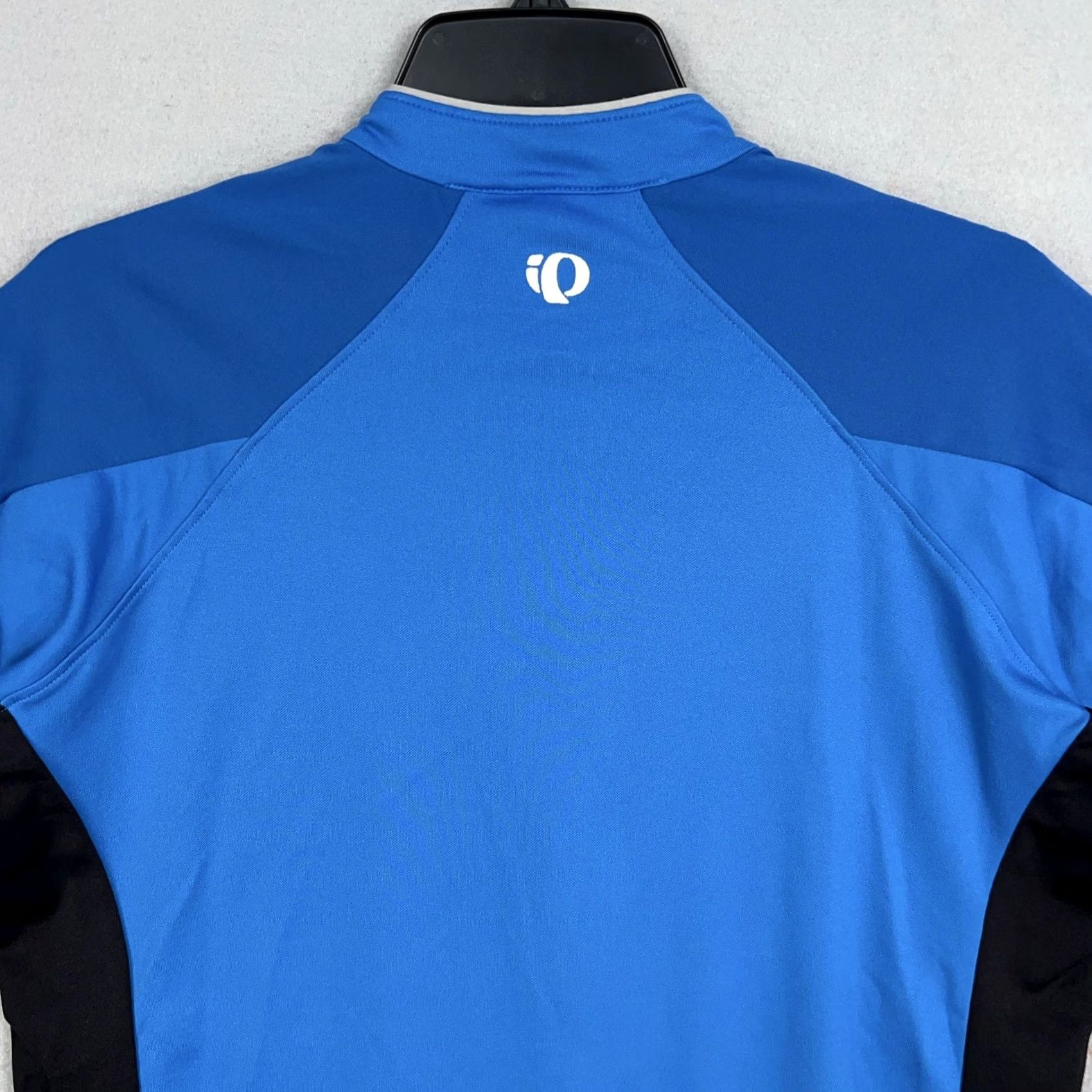 PEARL iZUMi Pearl Izumi Cycling Jersey Mens Large Blue Black Short Sleeve Bike Shirt Pocket Size US L / EU 52-54 / 3 - 7 Thumbnail