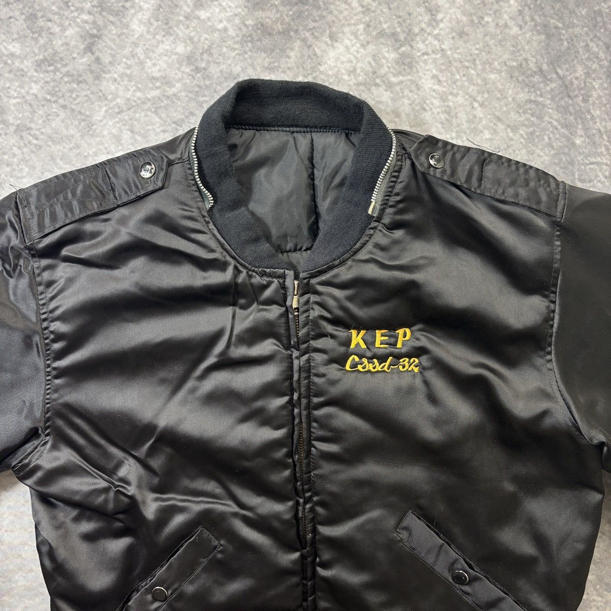 Vintage 1980s Vintage Souvenir Jacket Vietnam Tour Embroidered Coat Size US M / EU 48-50 / 2 - 9 Thumbnail