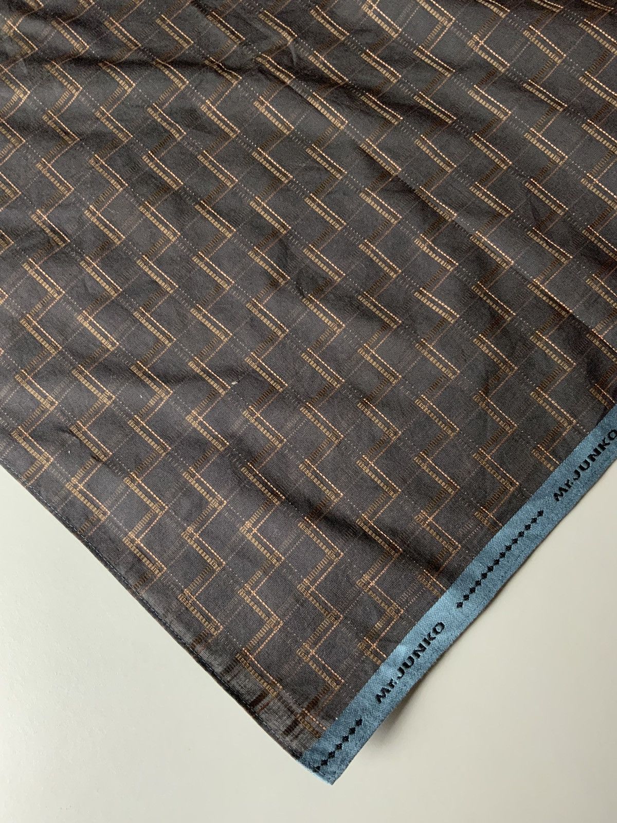 Japanese Brand Mr. Junko Spellout Bandana Handkerchief Size ONE SIZE - 6 Thumbnail