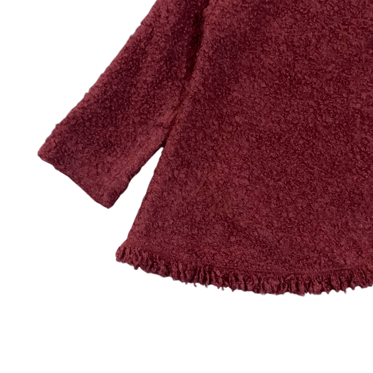 Armani Collezioni Armani Collezioni Wrap Fringe Cardigan Sweater Size XS / US 0-2 / IT 36-38 - 3 Thumbnail