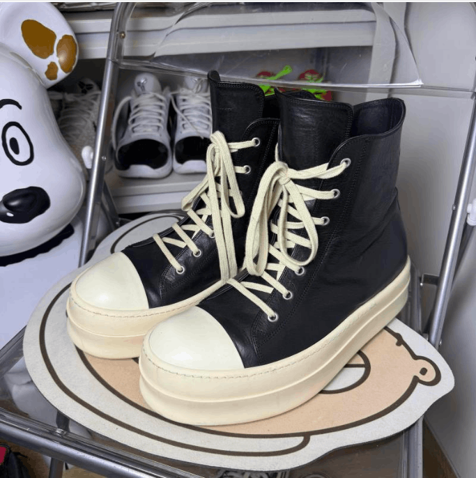 Rick Owens Rick Owens Hi-Top Sneakers Size US 11 / EU 44 - 3 Thumbnail