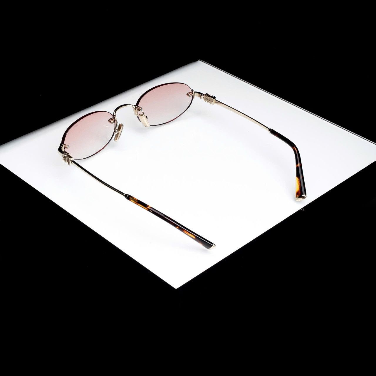 Miu Miu MIU MIU 0MU A54S ZVN70O SUNGLASSES Size ONE SIZE - 4 Thumbnail