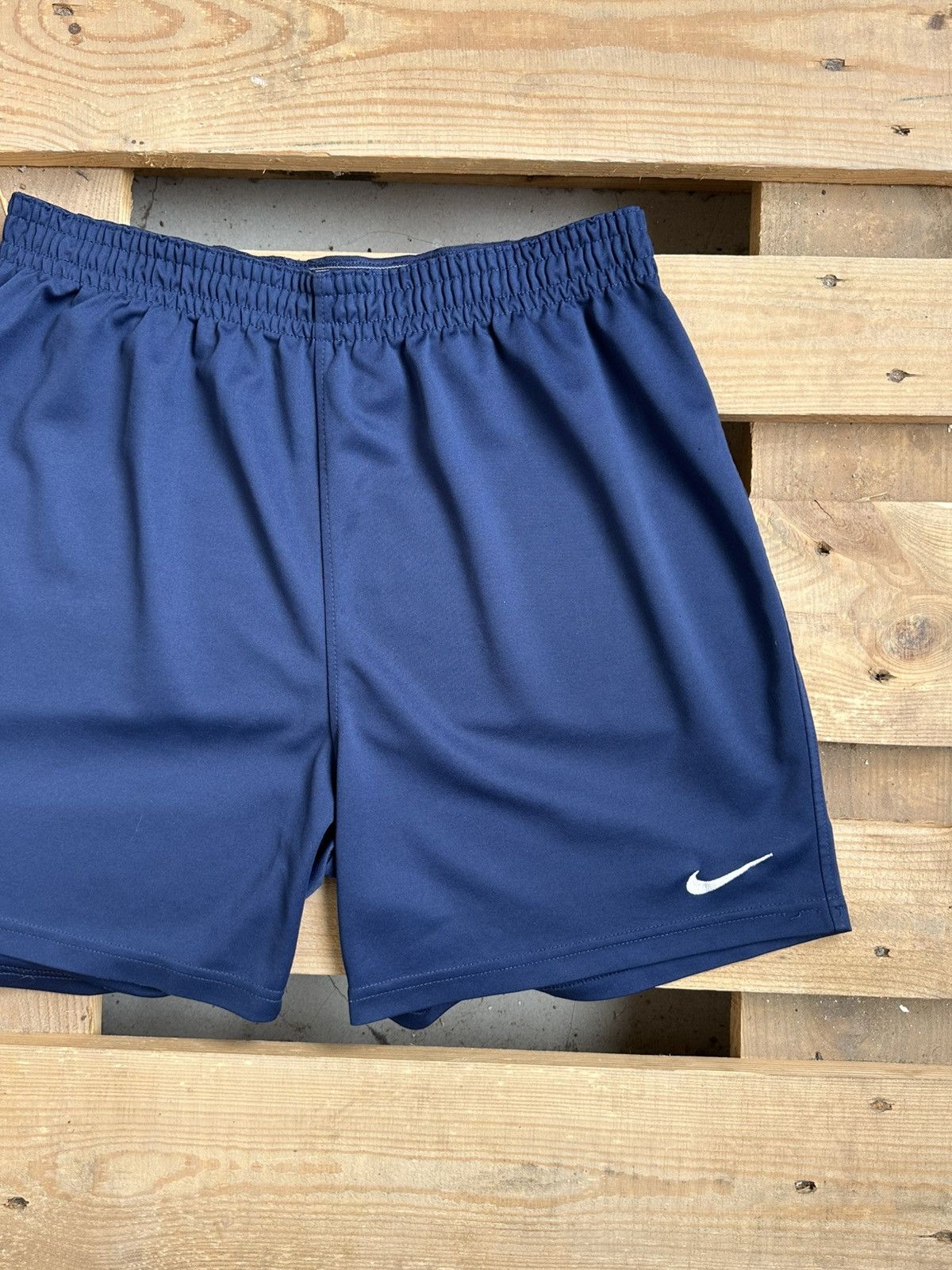 Nike Nike Vintage Navy Jersey Shorts Size US 34 / EU 50 - 2 Thumbnail